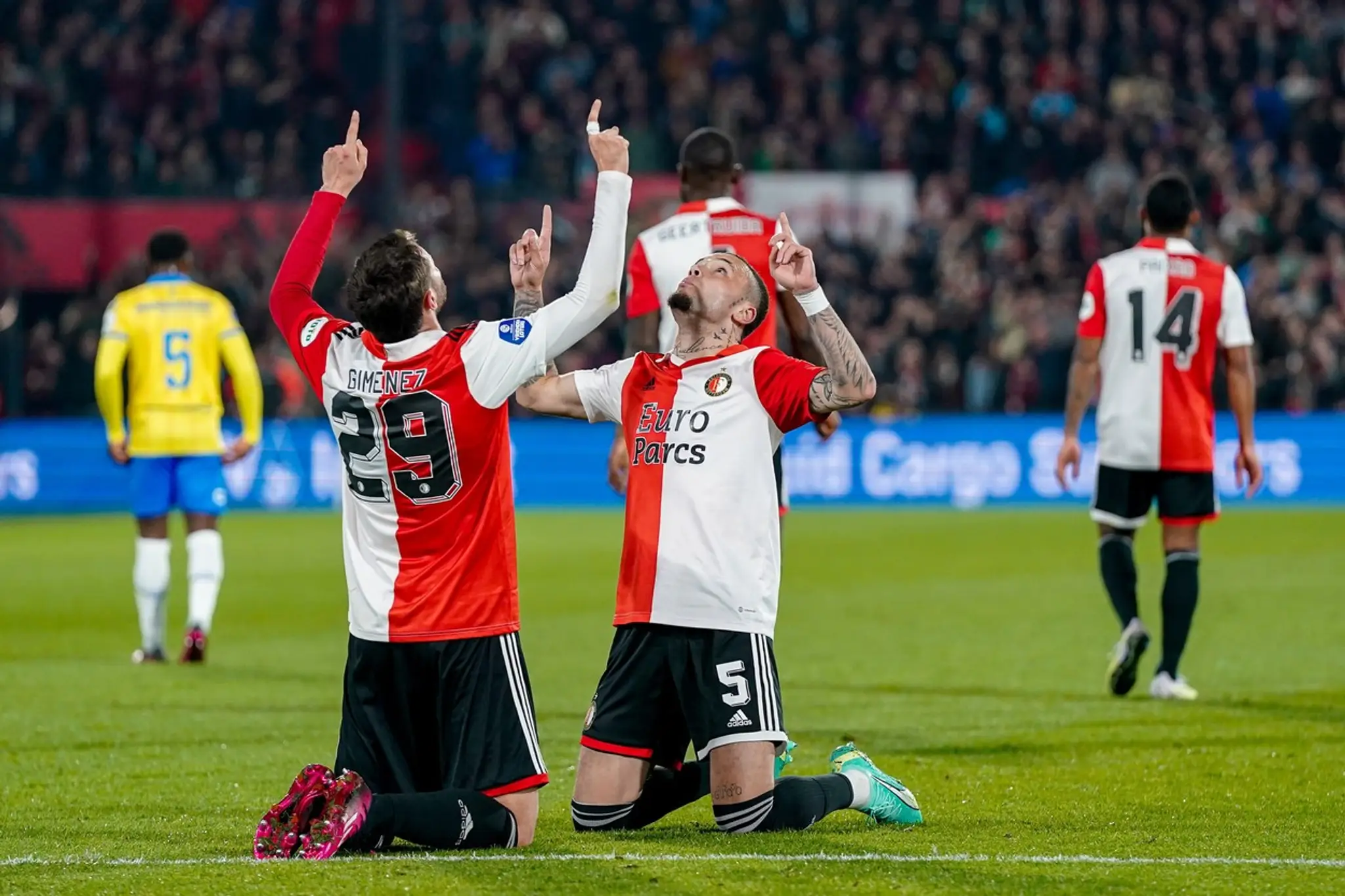 Gimenéz a Hartman po poslednom víťazstve Feyenoordu
