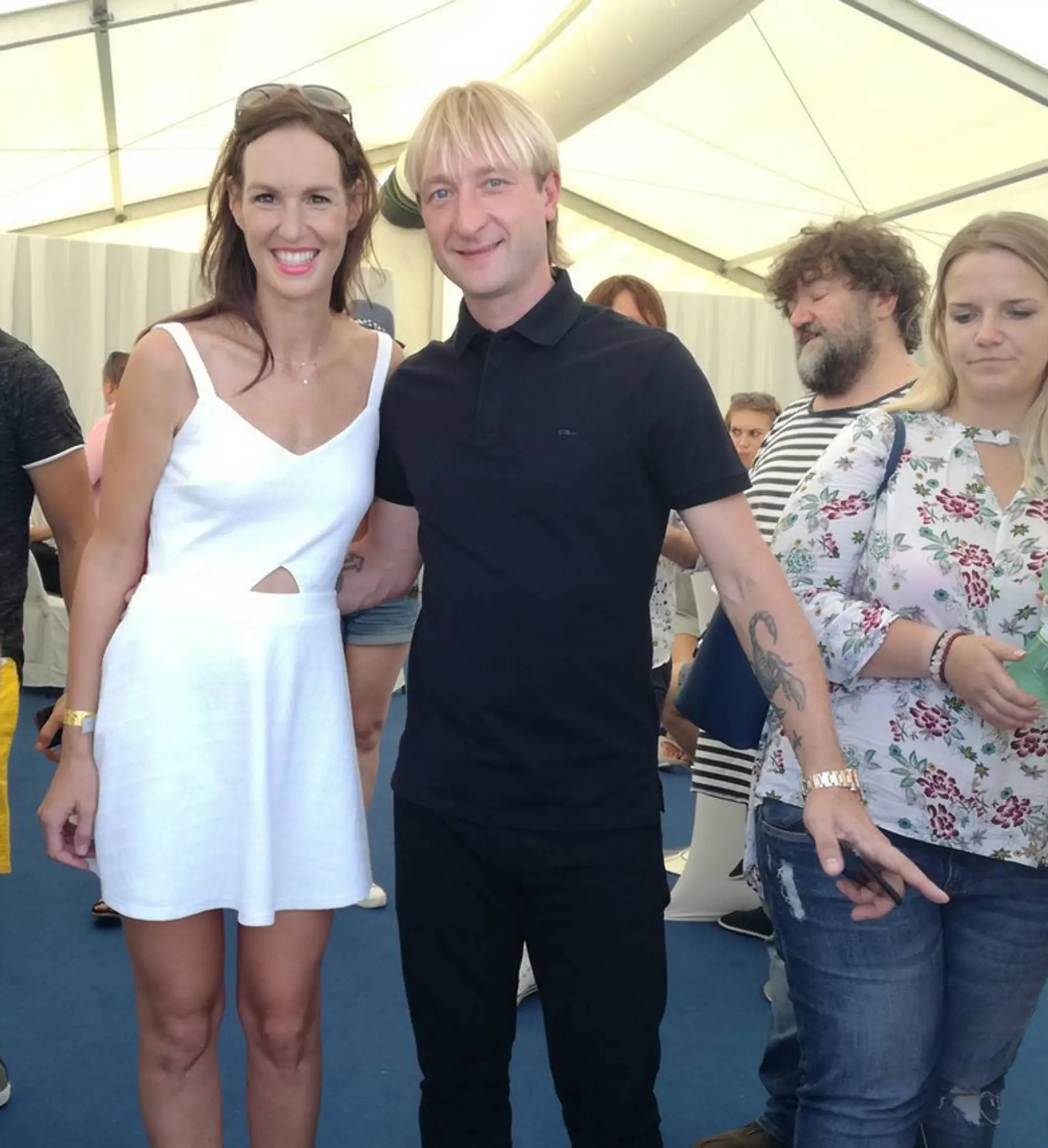 Lenka a Jevgenij Pľuščenko na DOD
