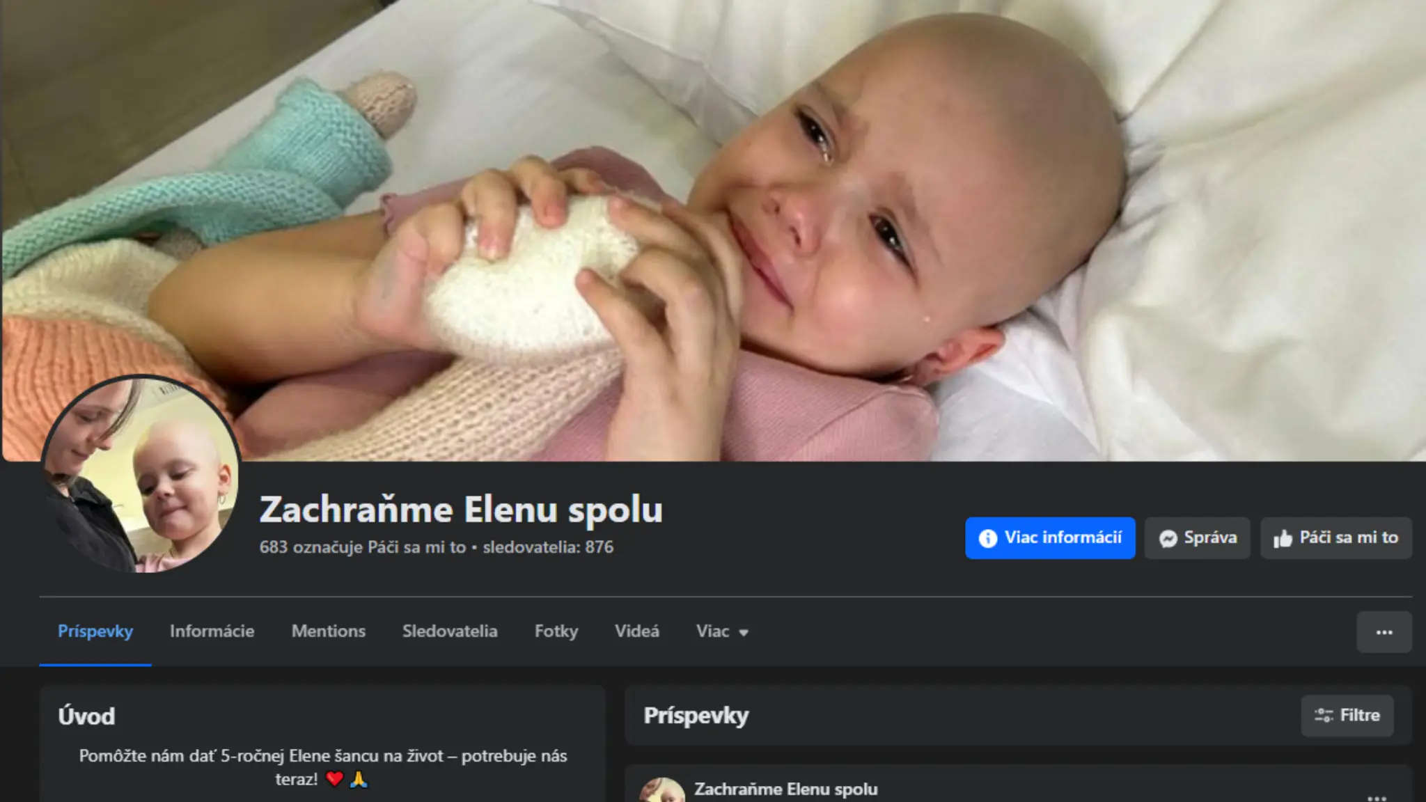 Falošná facebooková stránka