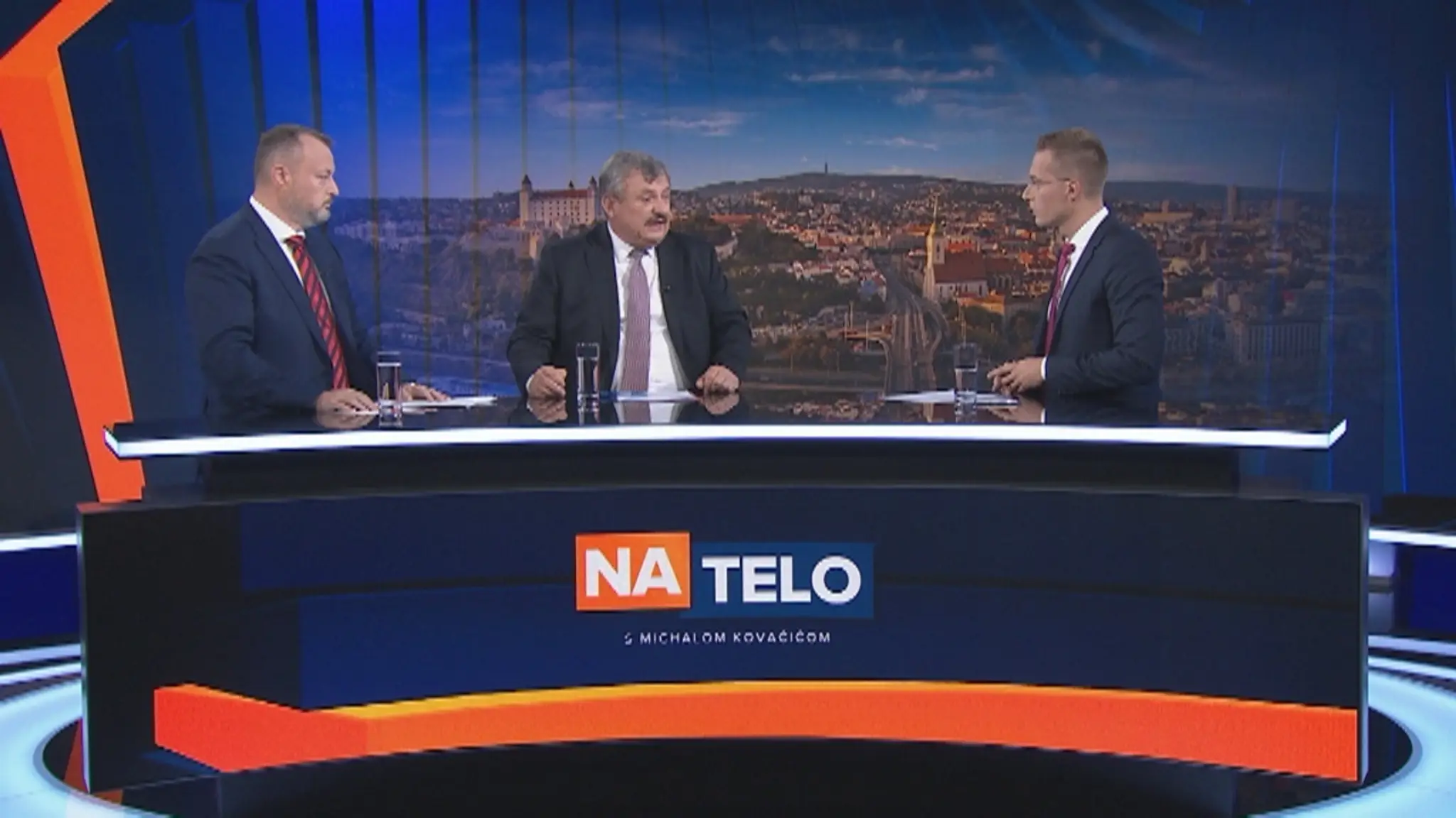 Na telo s Michalom Kovačičom.
