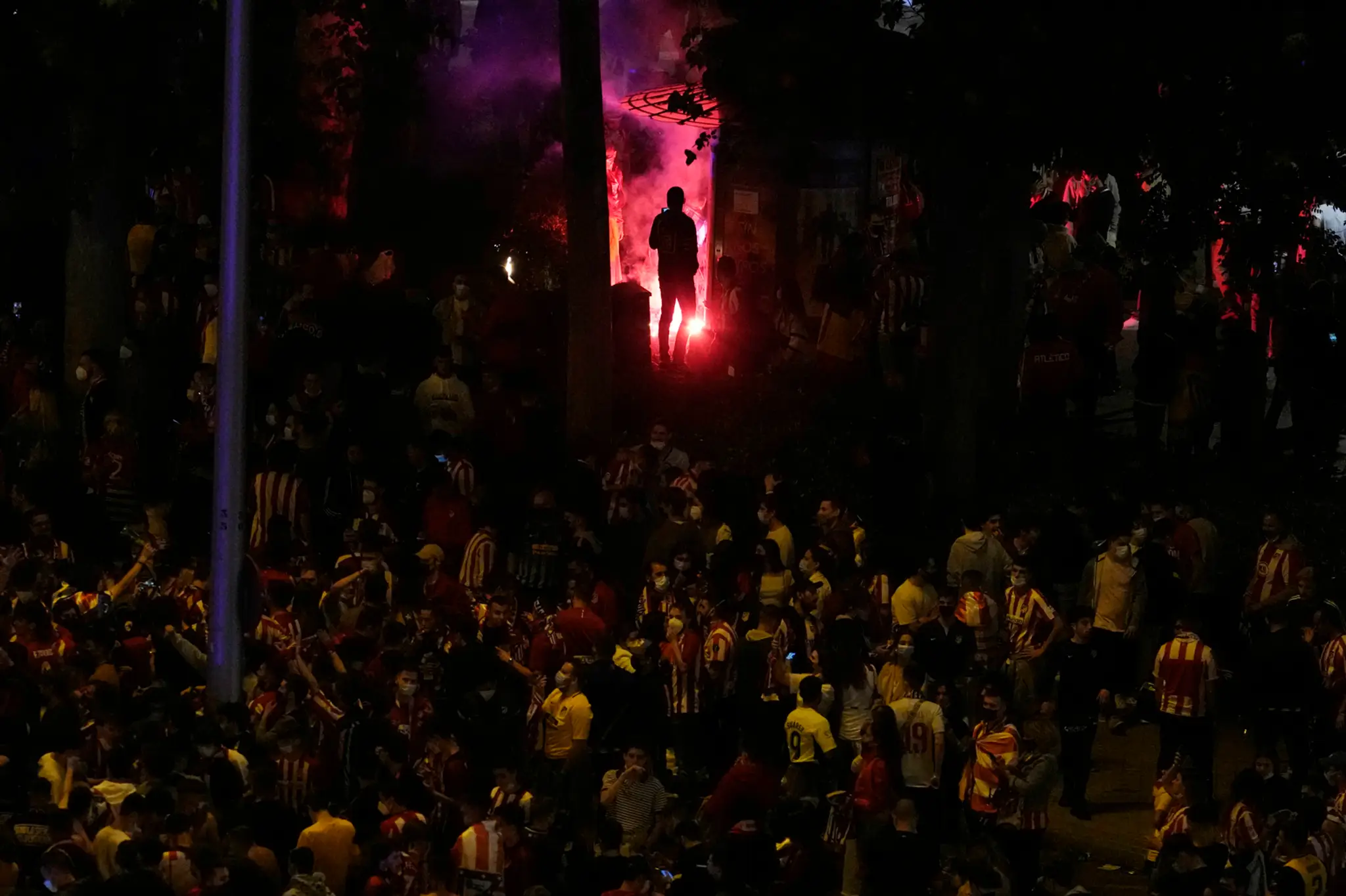 Oslavy titulu v Madride.