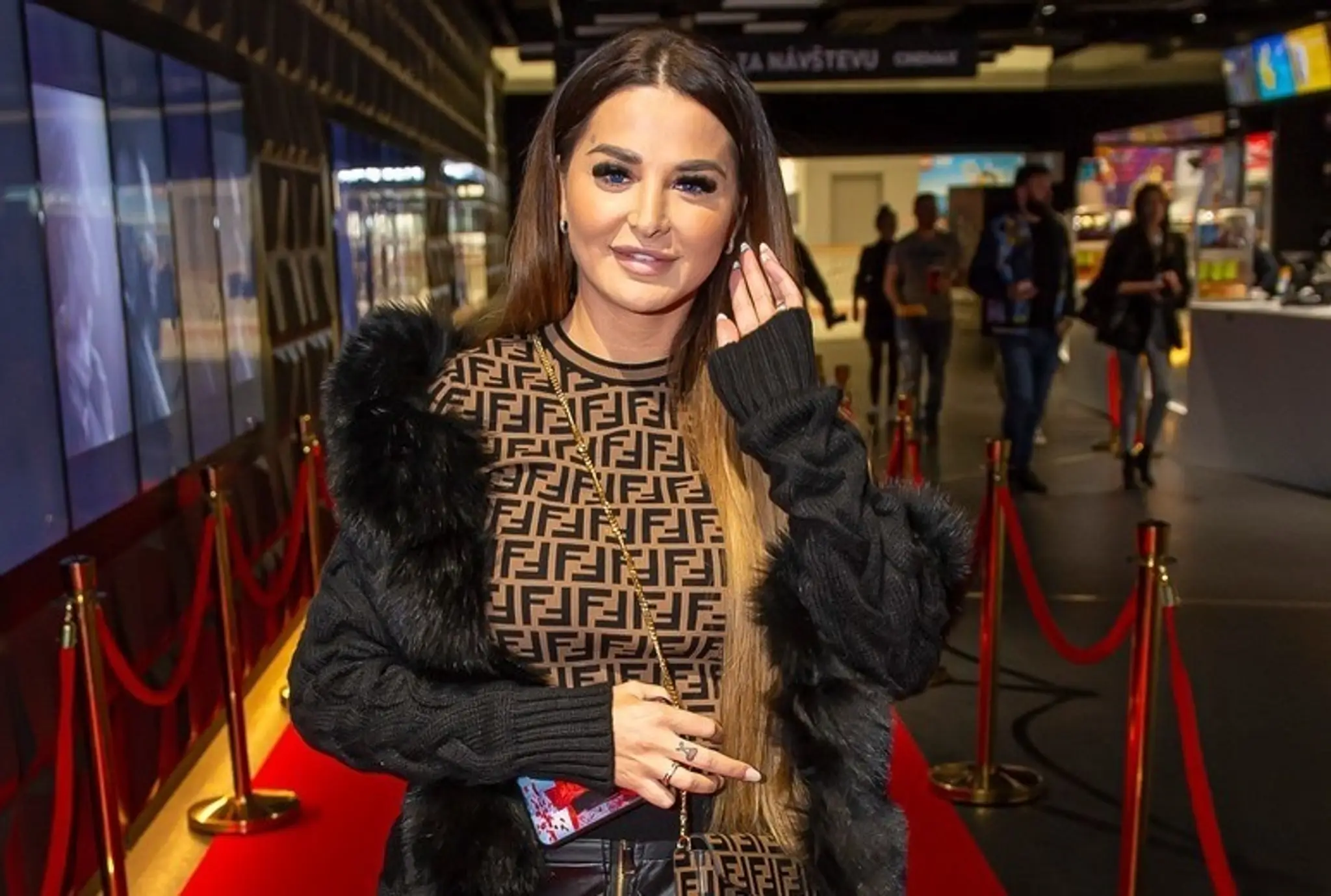 Zuzana Strausz Plačková na kinopremiére