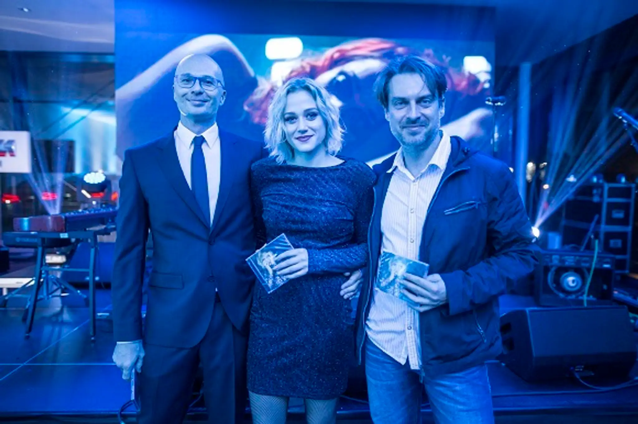 Emma počas krstu aj zaspievala