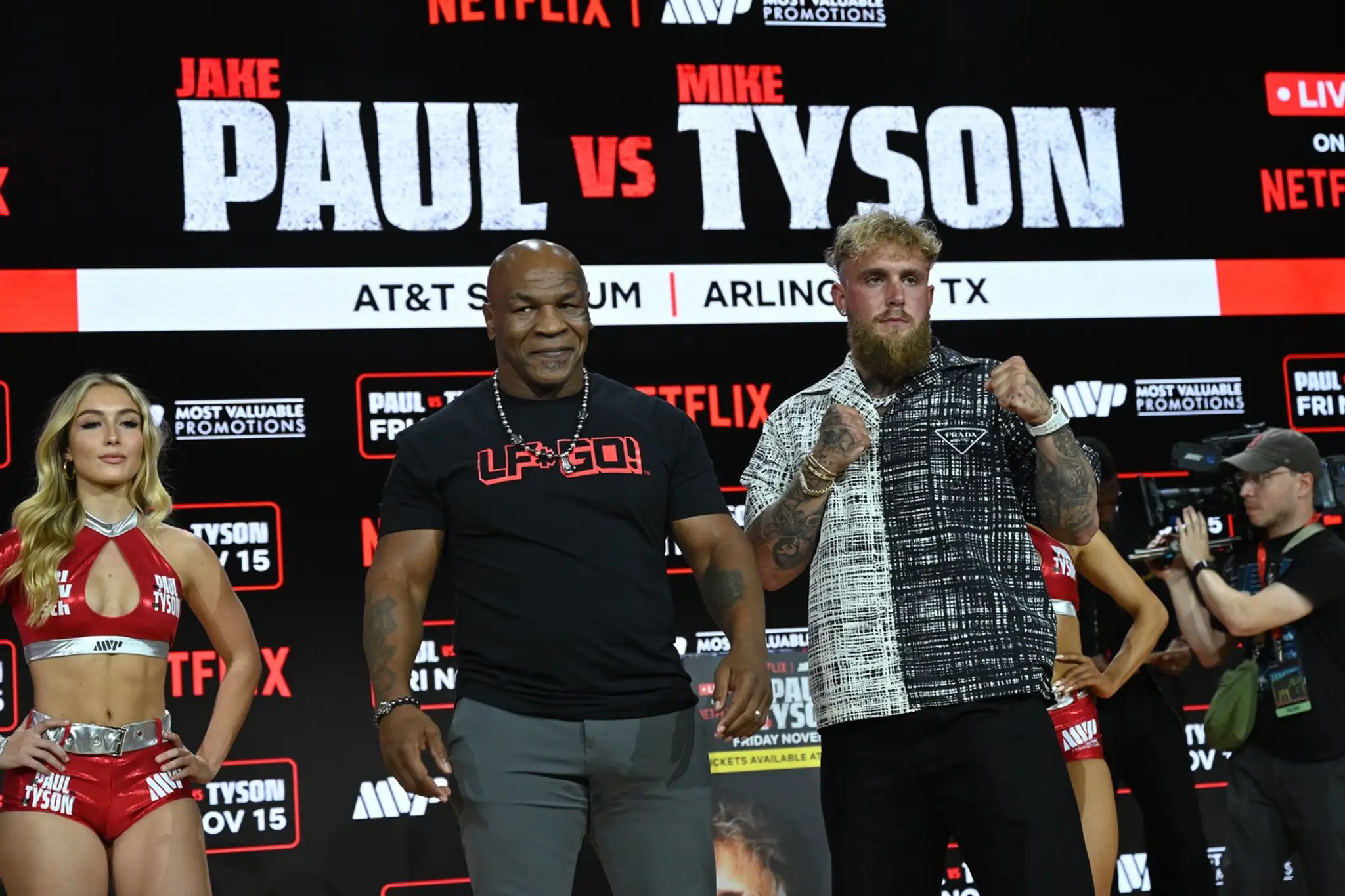 Mike Tyson vs Jake Paul