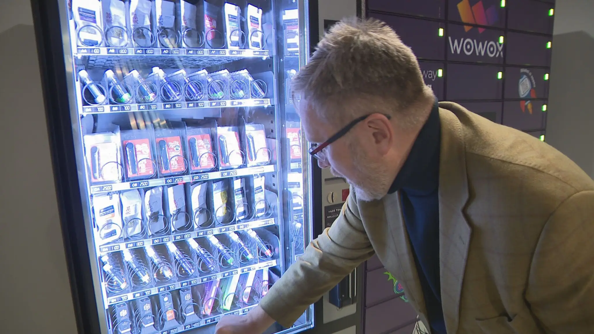 Automat na fajčiarske produkty.