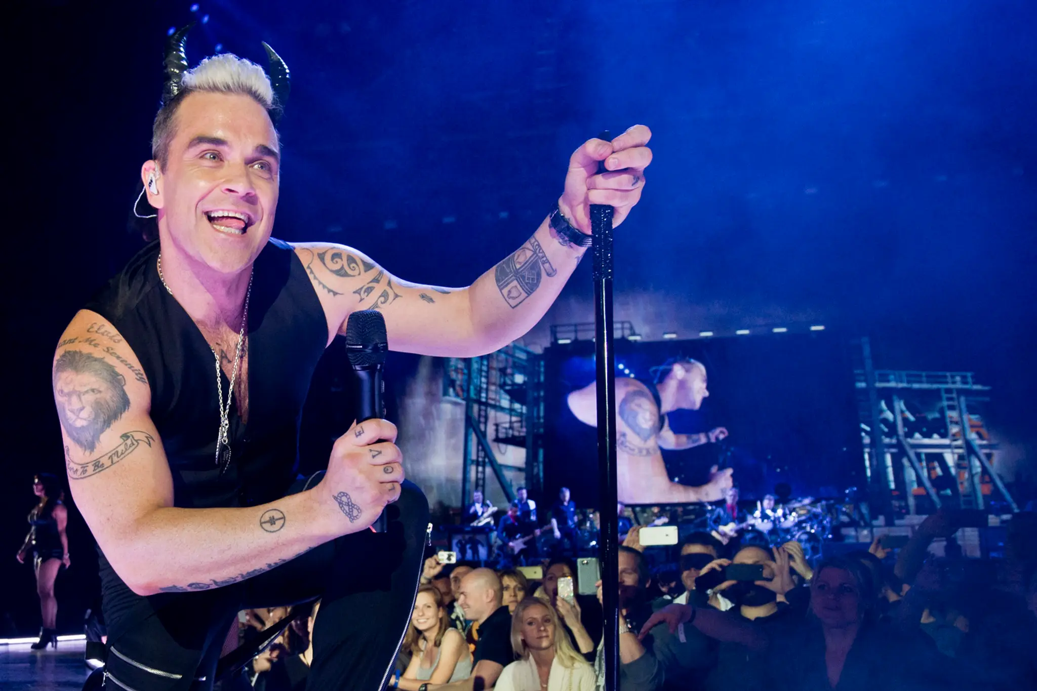 Robbie Williams na koncerte v Bratislave