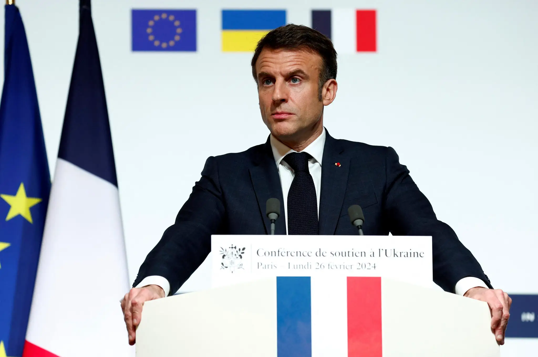 Francúzsky prezident Emmanuel Macron.