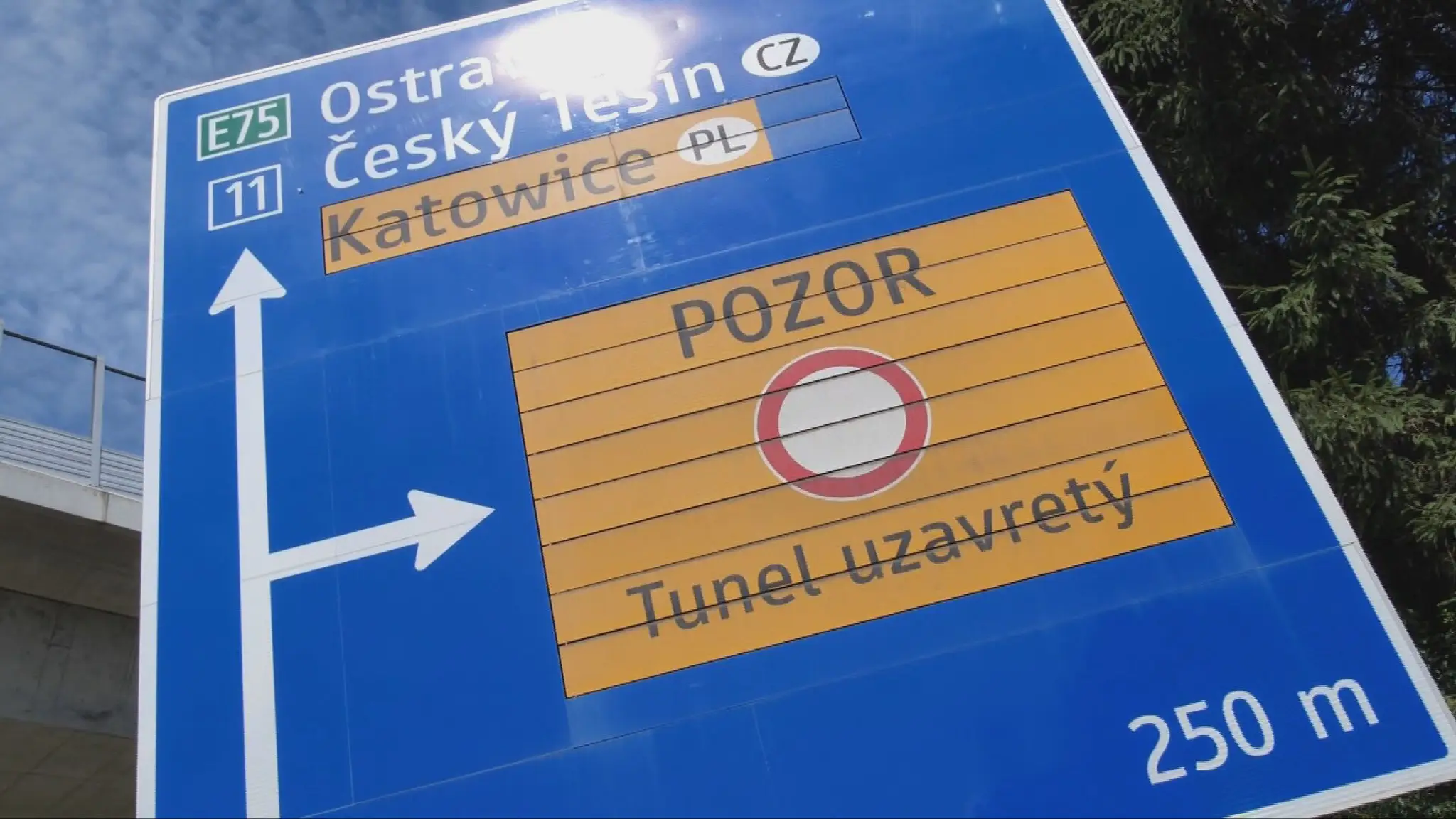 Uzavretie tunelu - ilustračná snímka