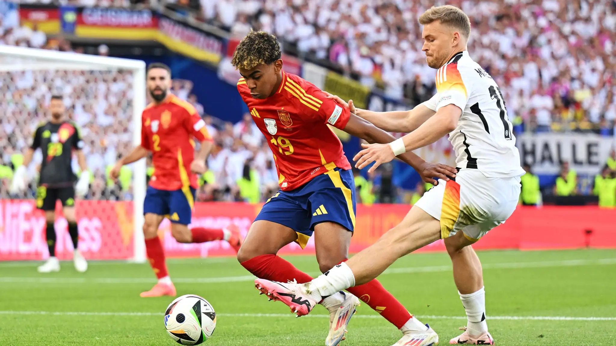 UEFA EURO 2024 Španielsko vs. Nemecko.