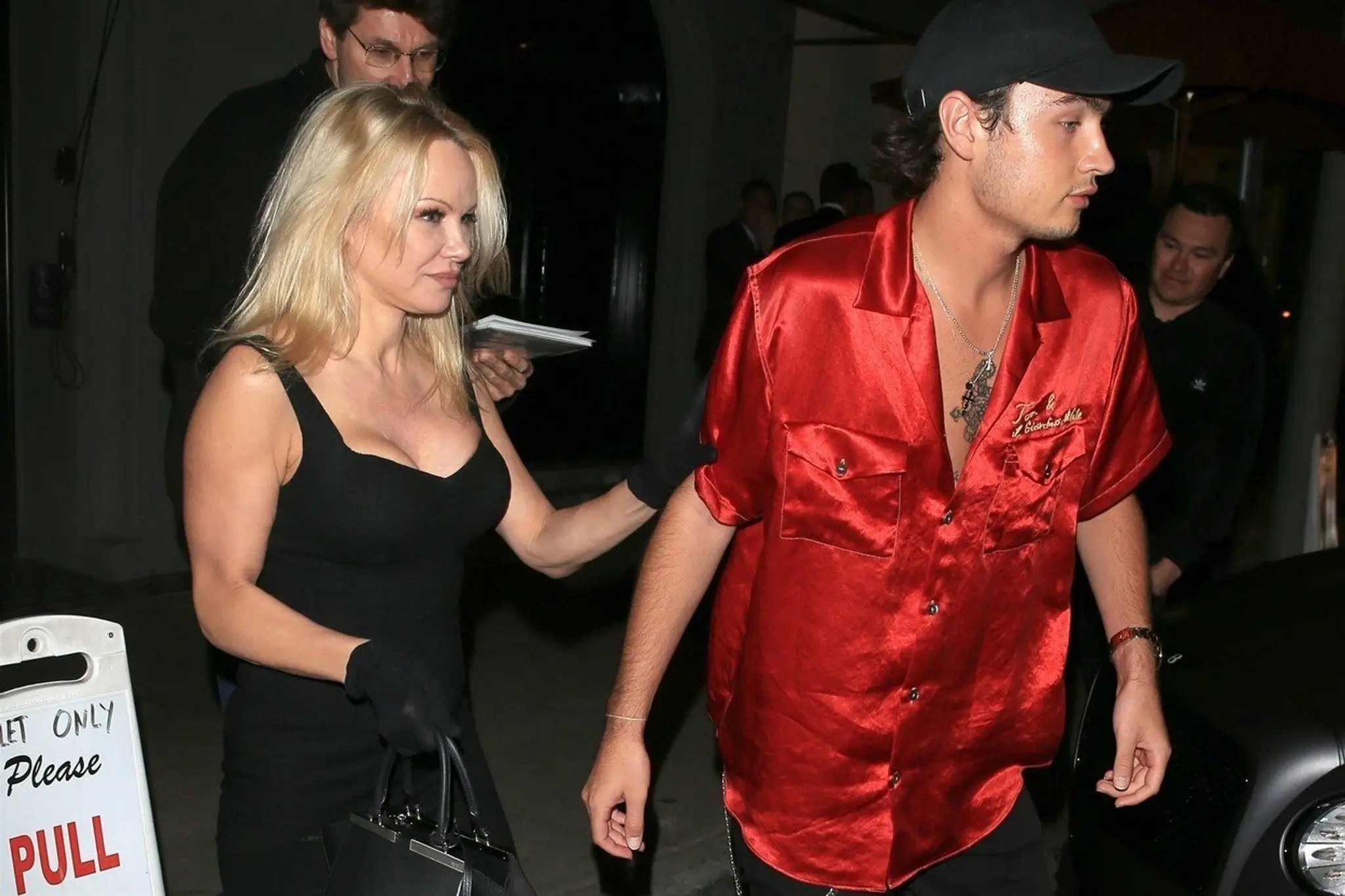 Pamela Anderson so synom Brandonom Thomasom