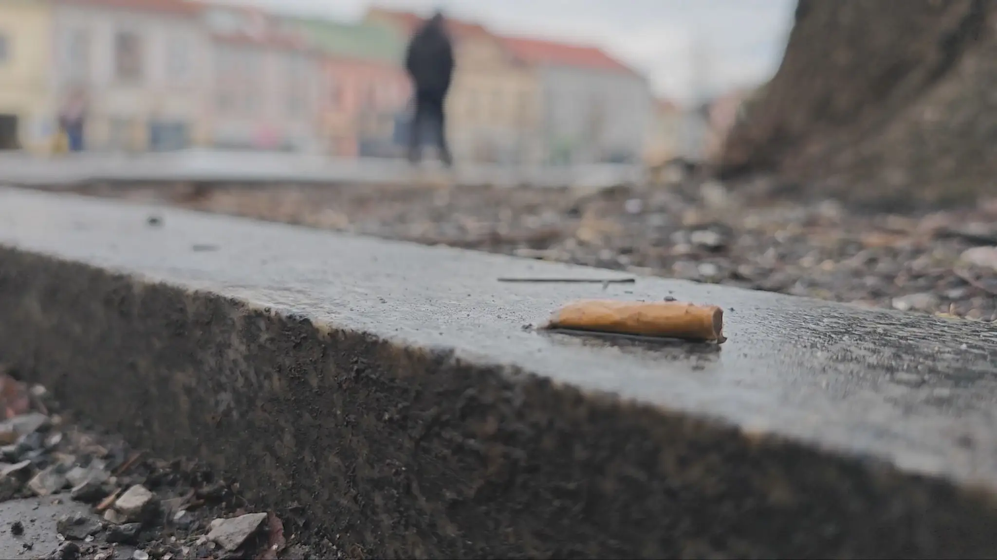 Cigaretový ohorok - ilustračná snímka