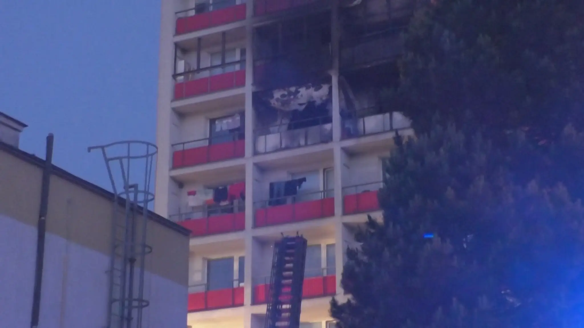 Záber z miesta nešťastia