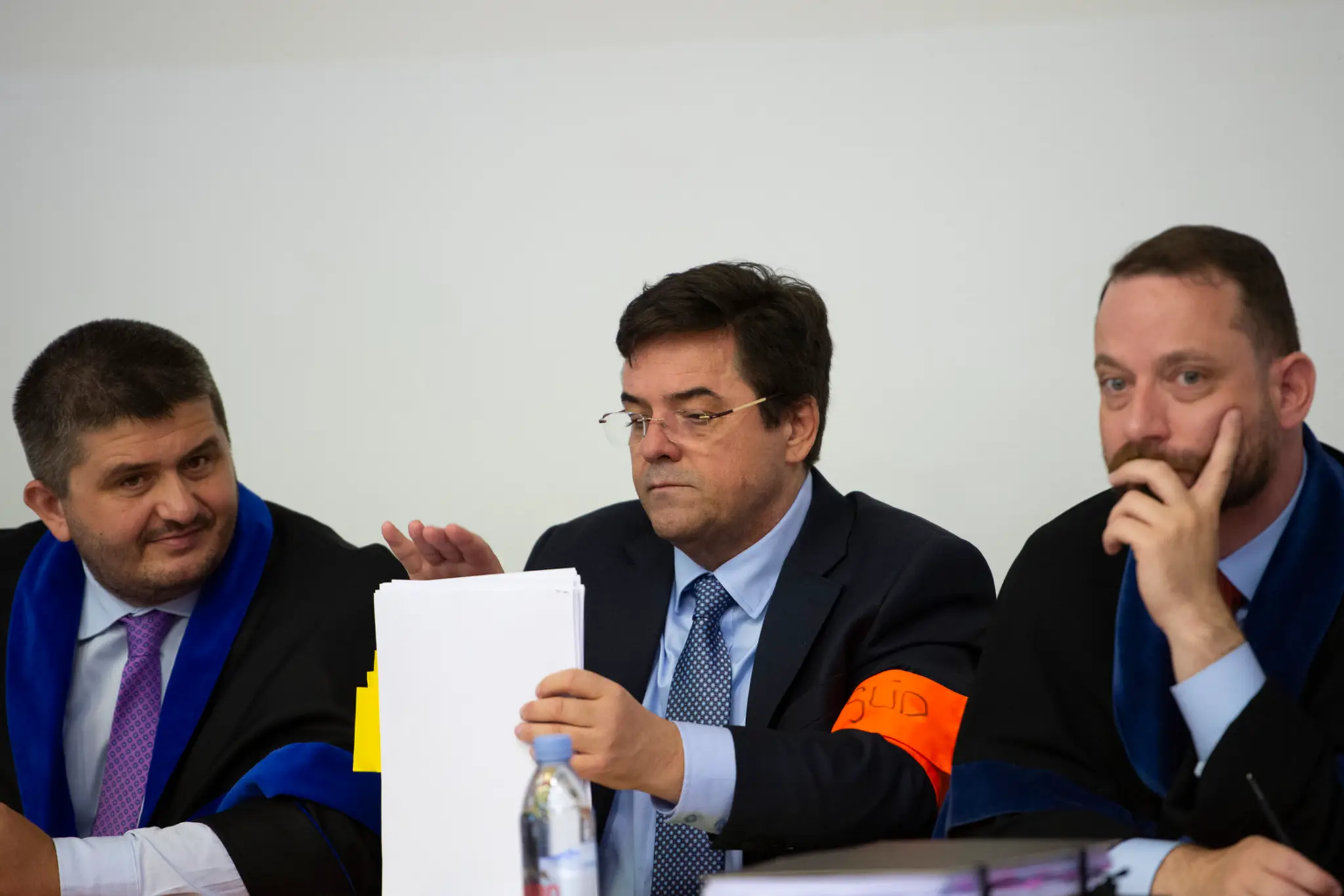 Marian Kočner prichádza na hlavné pojednávanie v kauze falšovania zmeniek.