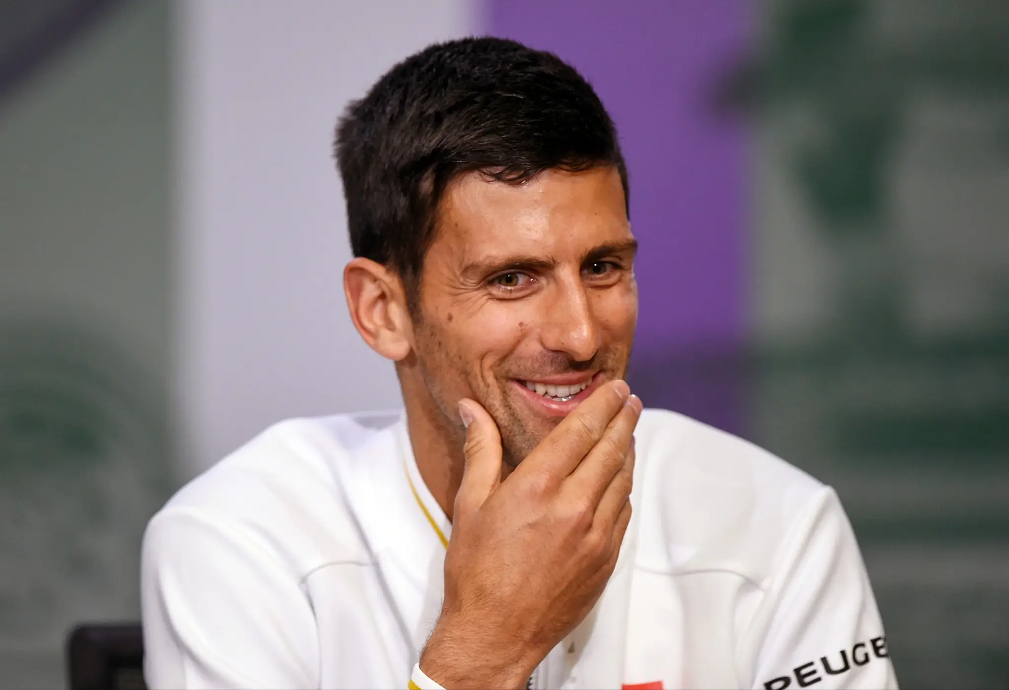 Srbský tenista Novak Djokovič
