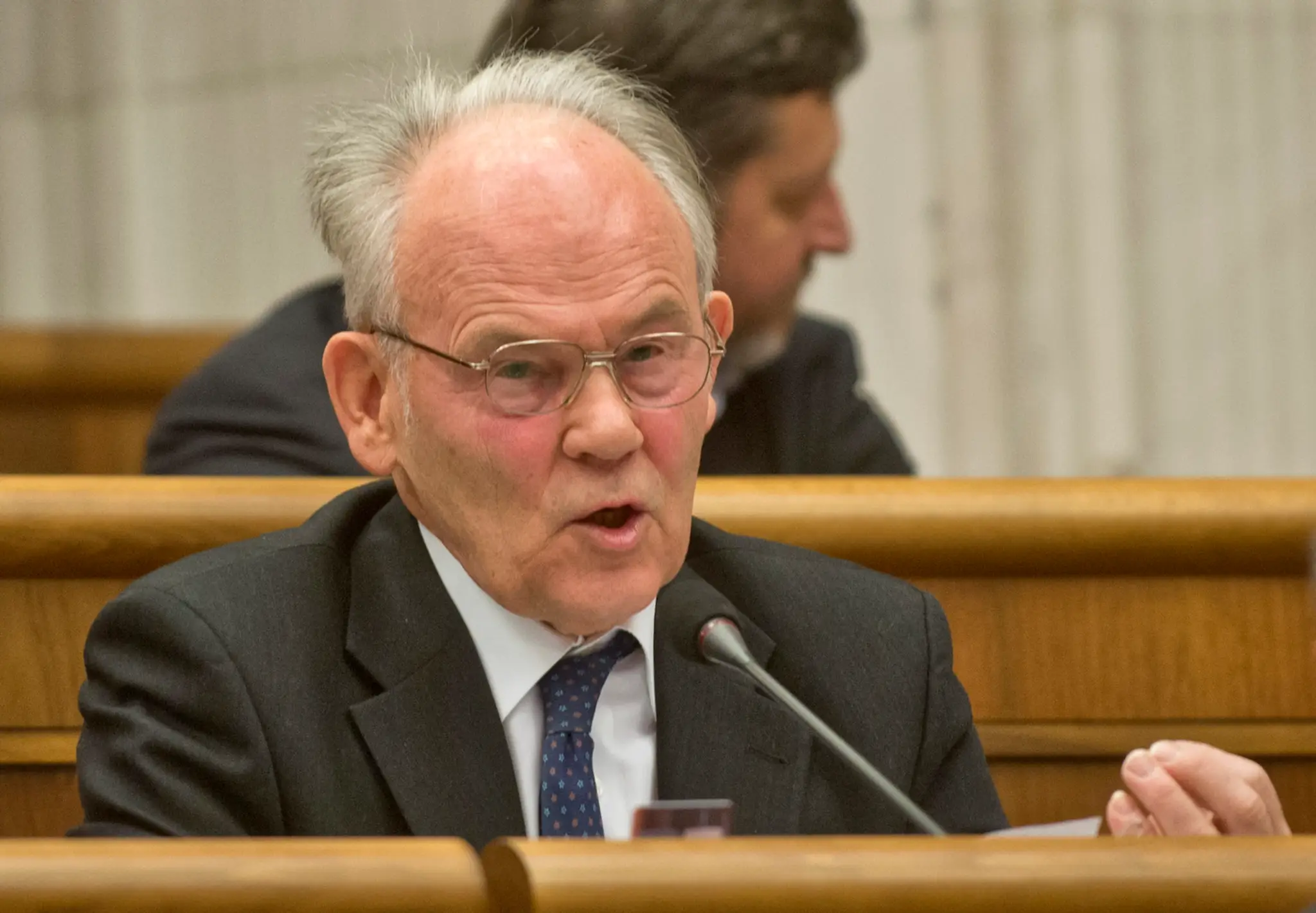 Na snímke poslanec NR SR Jozef Mikloško (KDH)