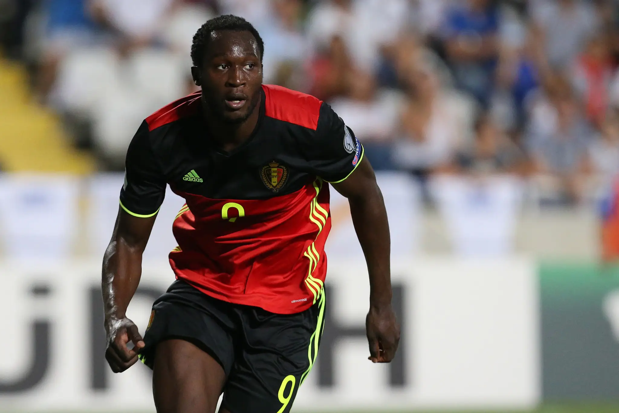 Belgický zakončovateľ Romelu Lukaku 