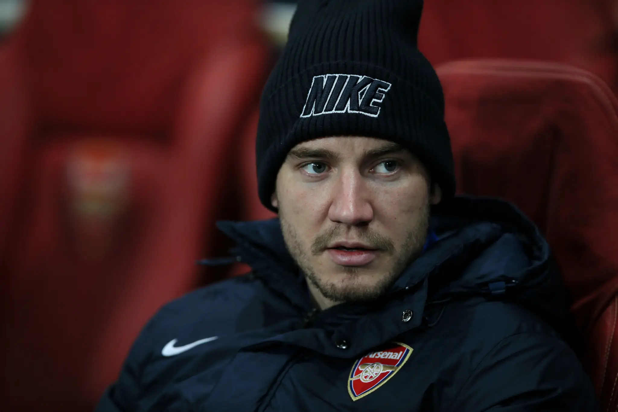 Futbalista Arsenalu Londýn Nicklas Bendtner.