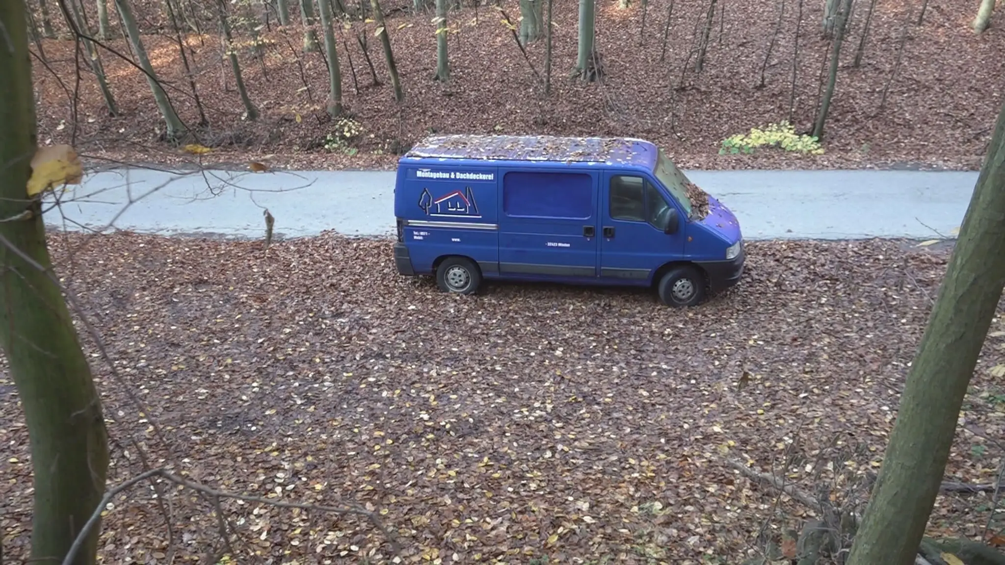 Odstavené auto.
