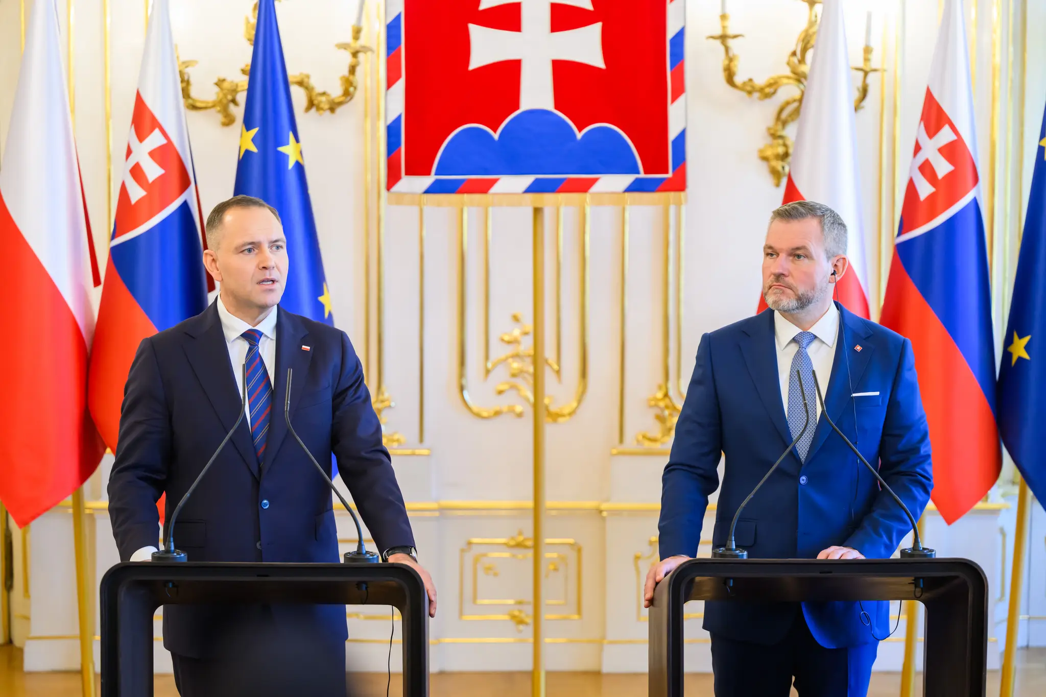 Karol Nawrocki a Peter Pellegrini