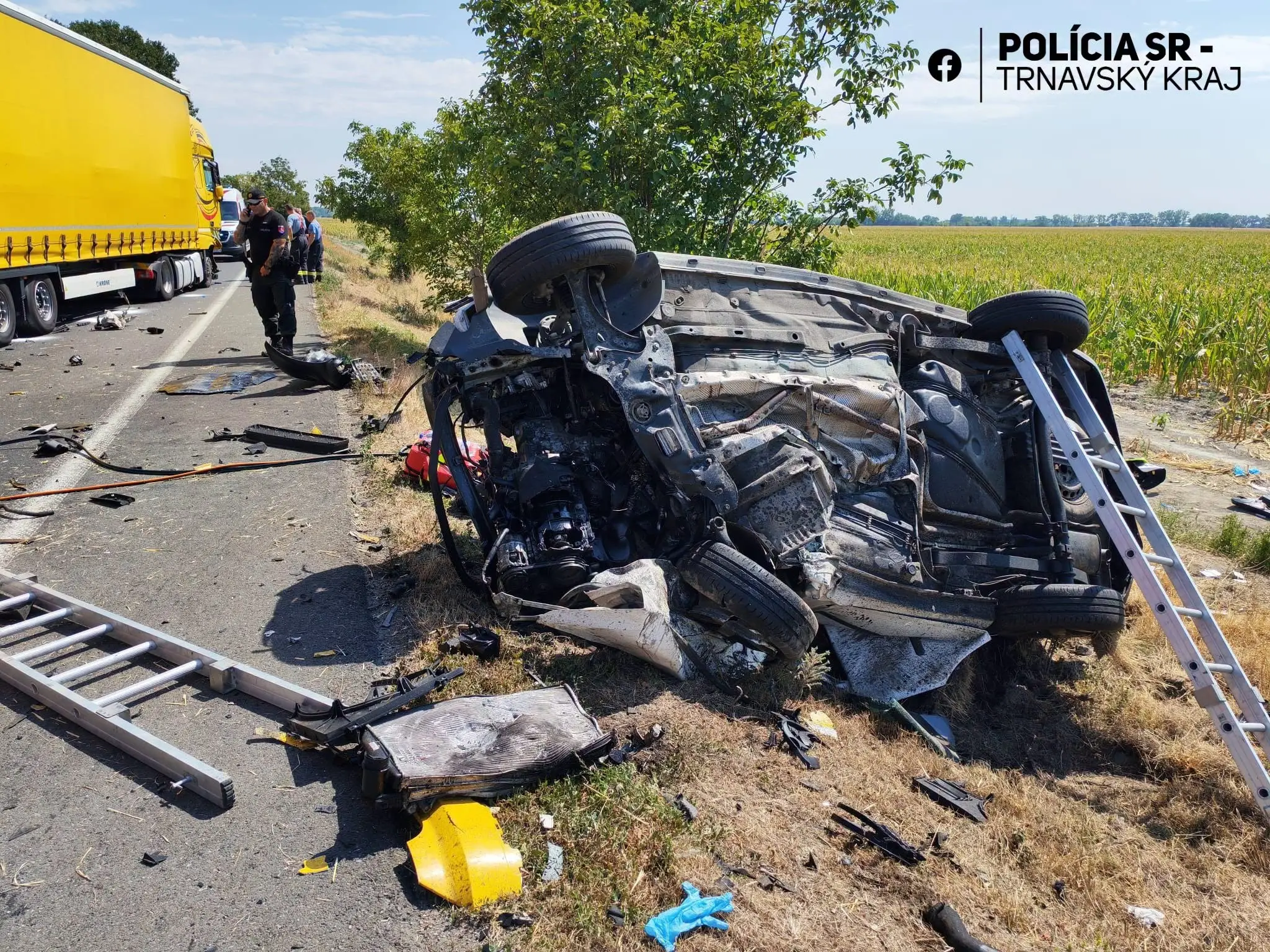 Tragická nehoda pri Dunajskej Strede