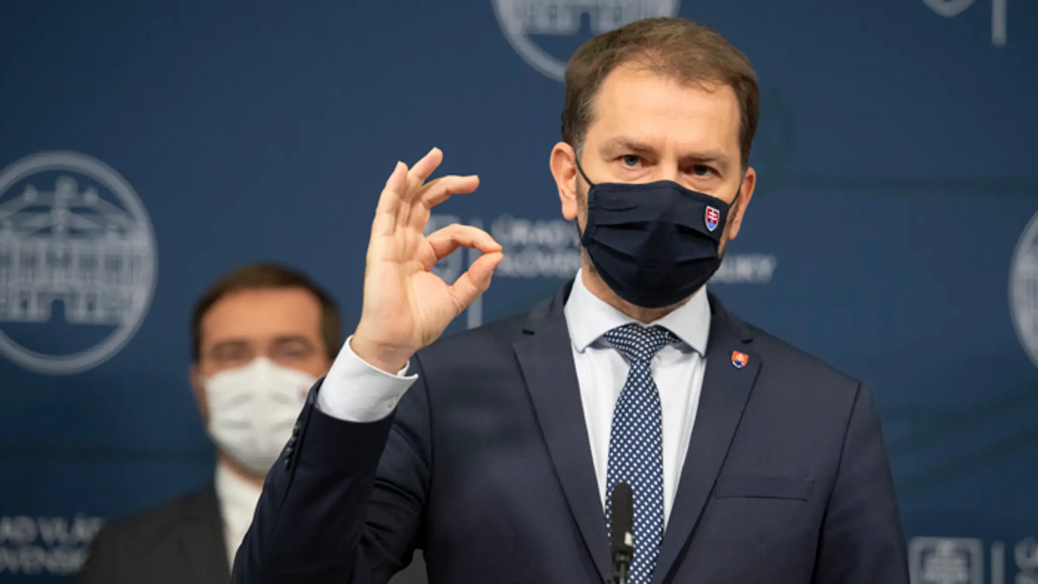 Premiér Igor Matovič.