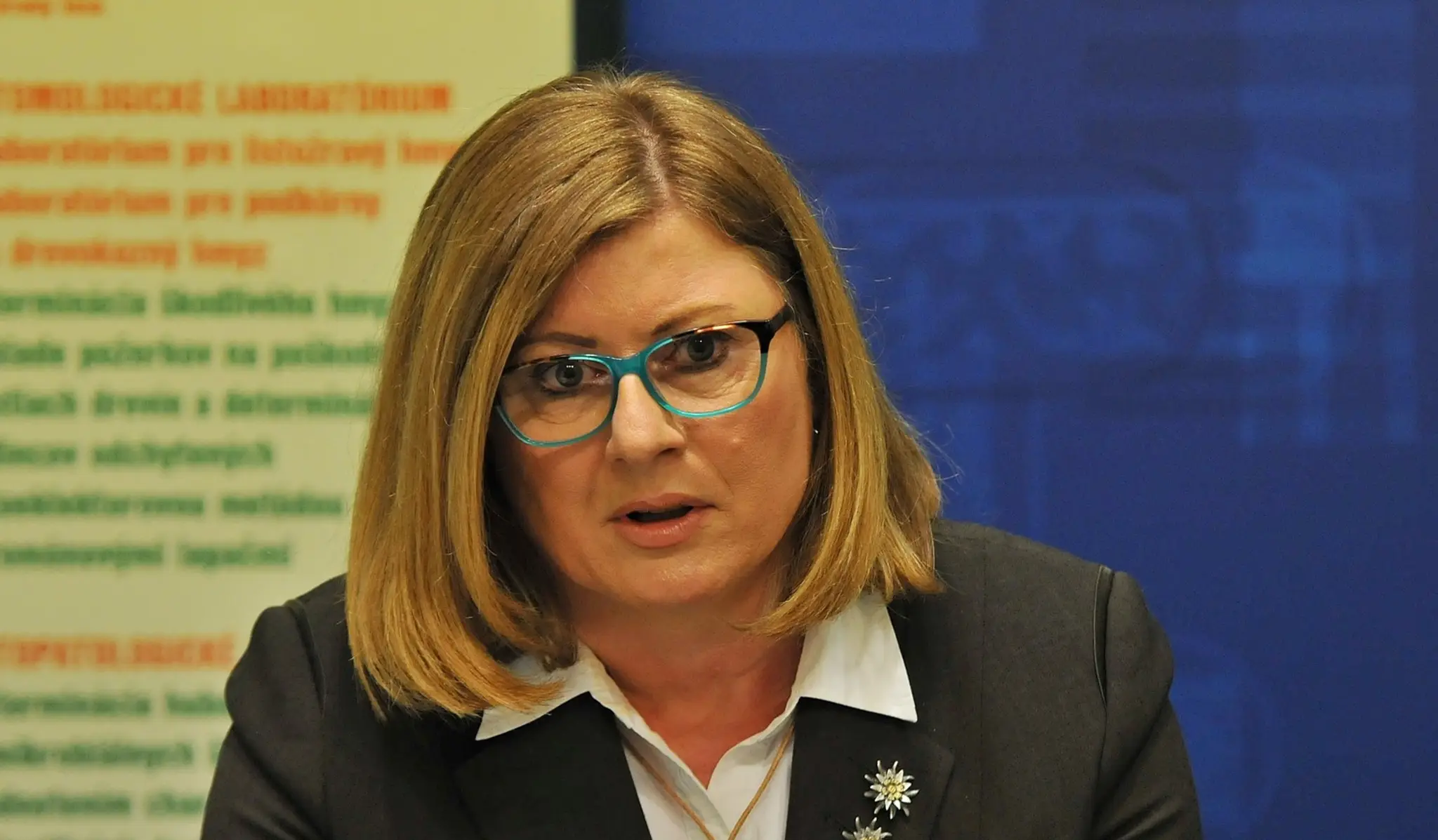 Ministerka pôdohospodárstva Gabriela Matečná.