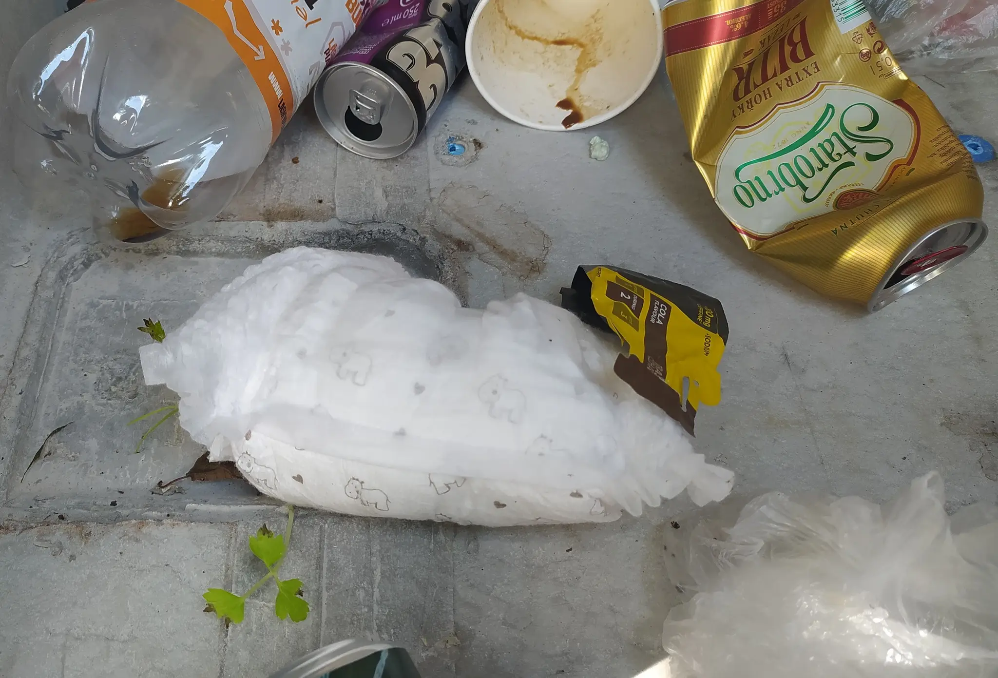 Odpadky v Tatranskom národnom parku