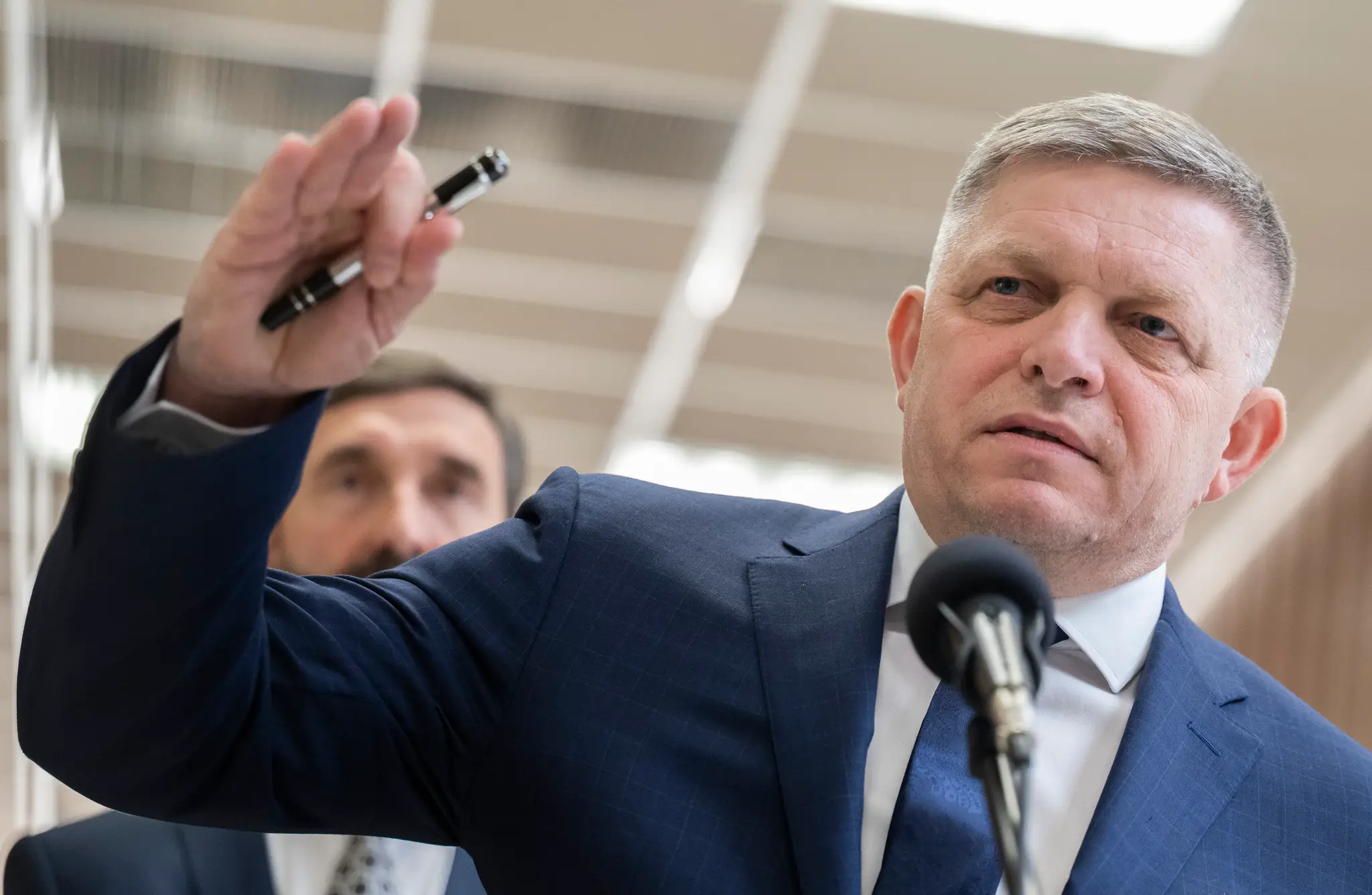 Na snímke premiér SR Robert Fico.