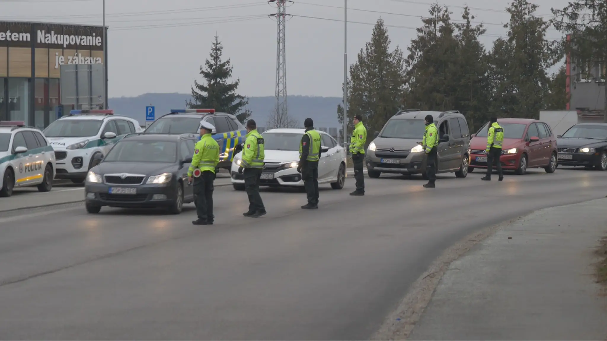 Policajná akcia.