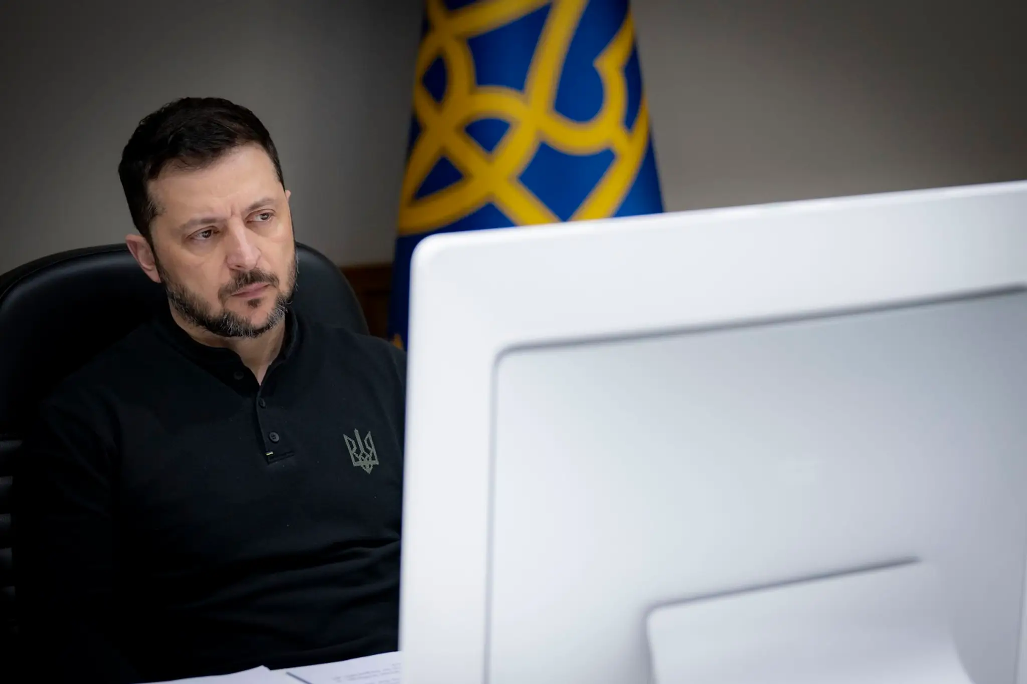 Ukrajinský prezident Volodymyr Zelenskyj.