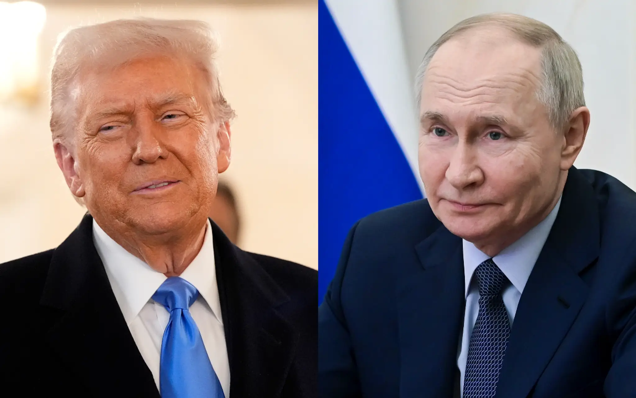 Donald Trump a Vladimir Putin
