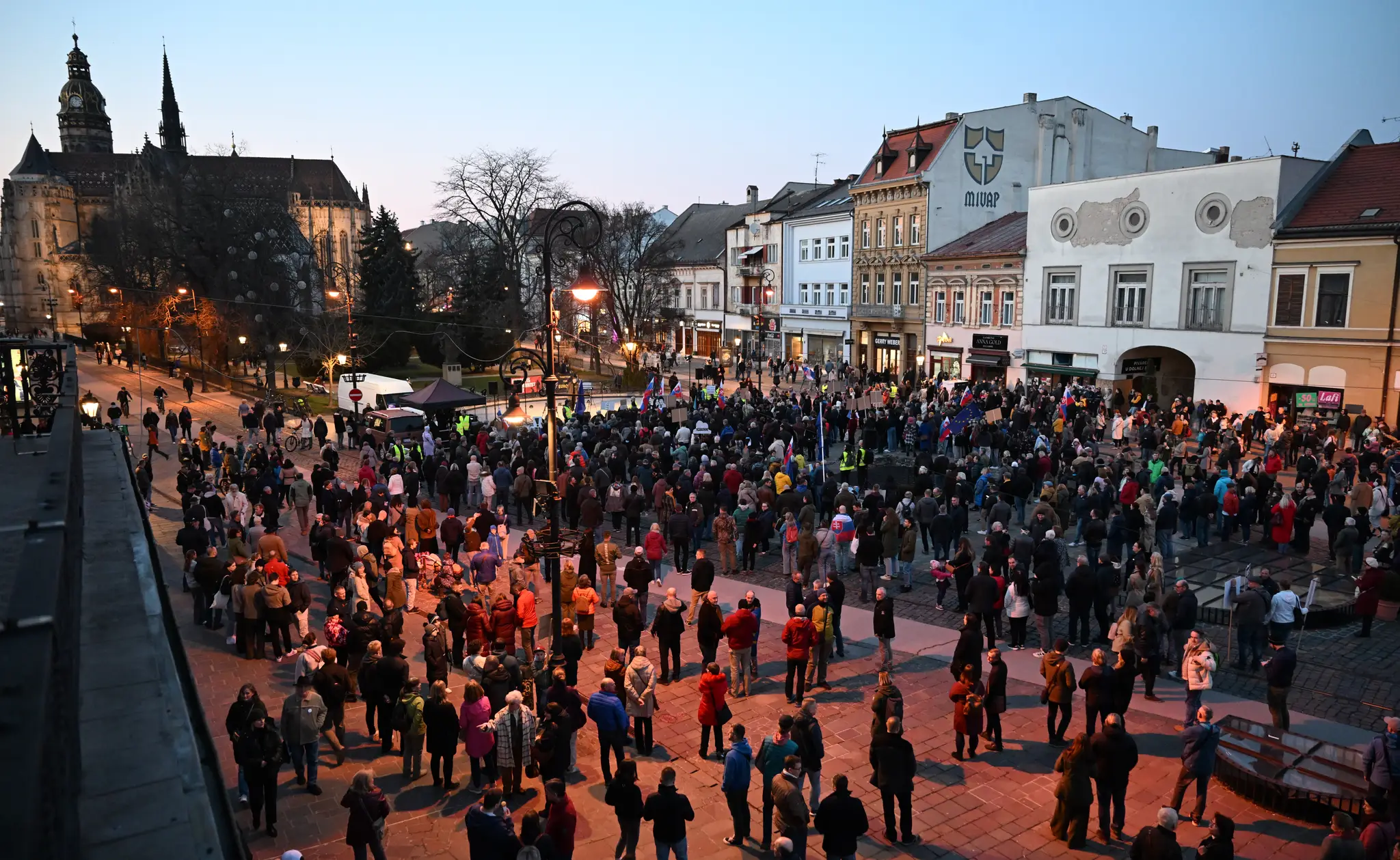 Protest v Košiciach