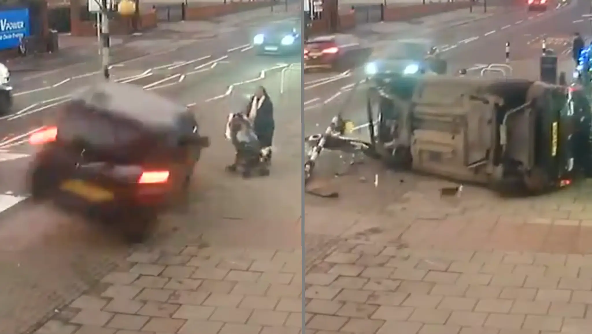 Desivá nehoda v Birminghame.