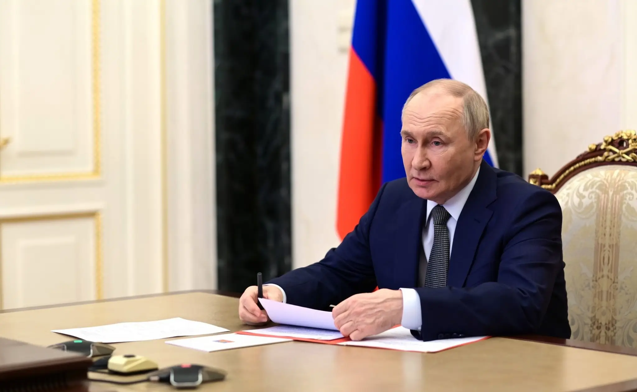 Ruský prezident Vladimir Putin.