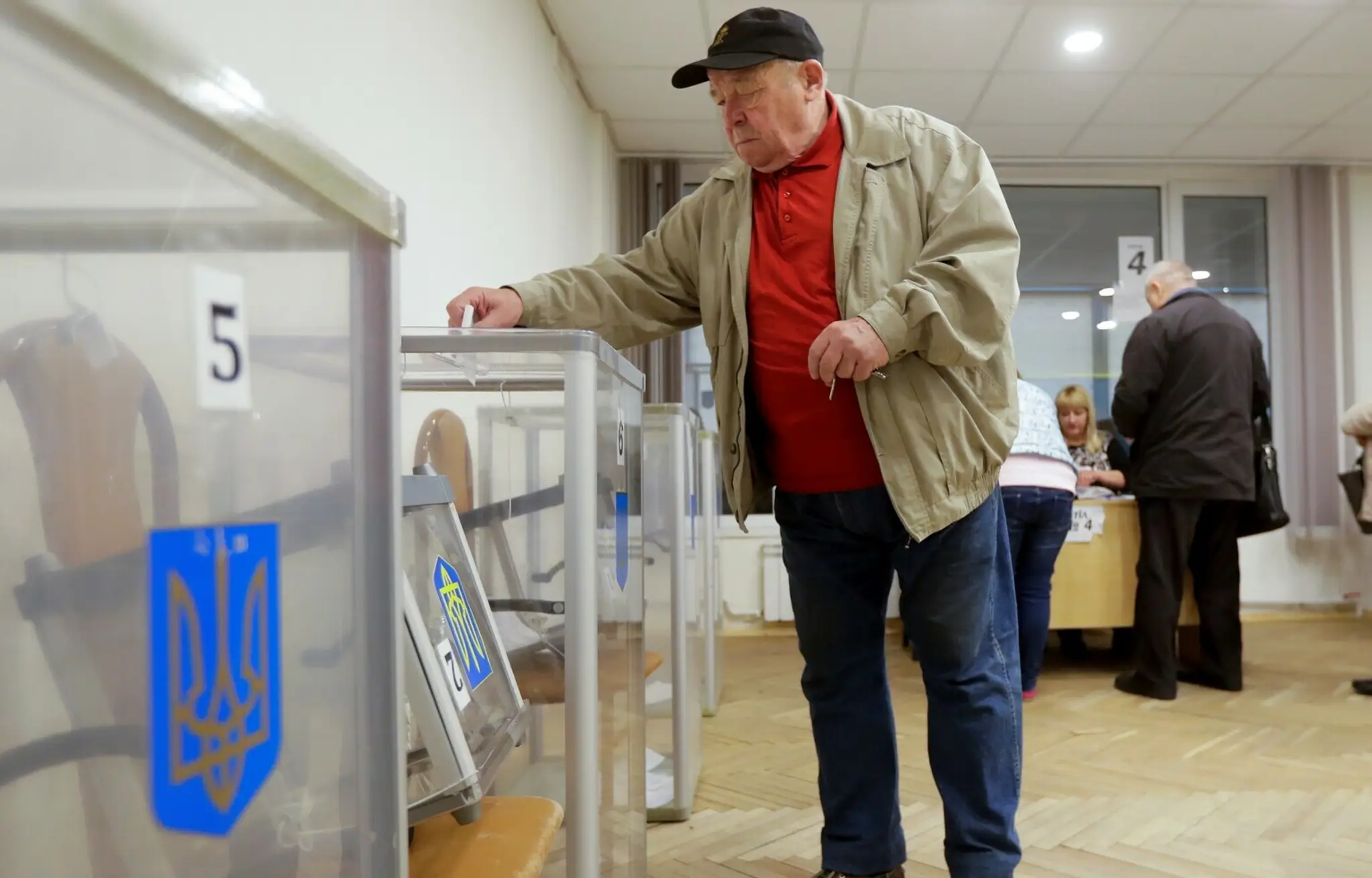Voľby na Ukrajine.