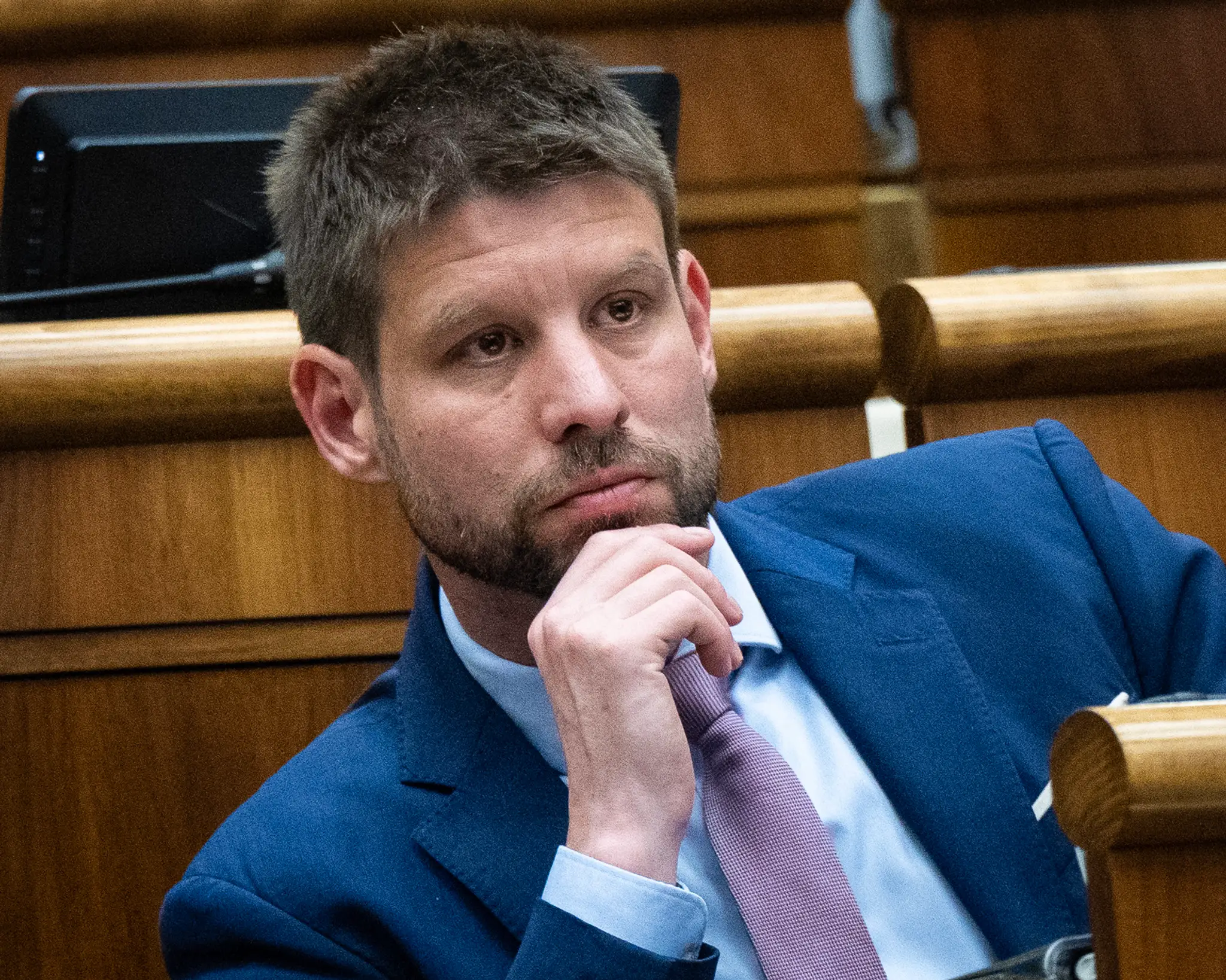 Predseda Progresívneho Slovenska Michal Šimečka