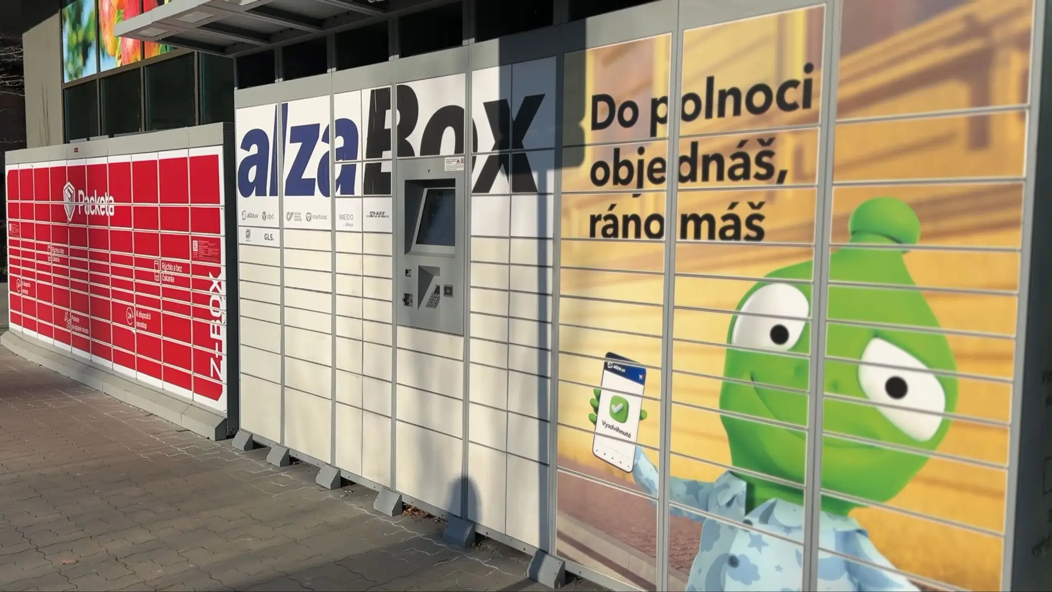 Výdajné boxy