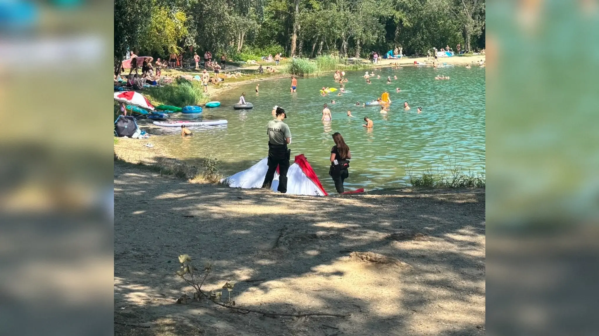 Na Draždiaku sa utopil muž.