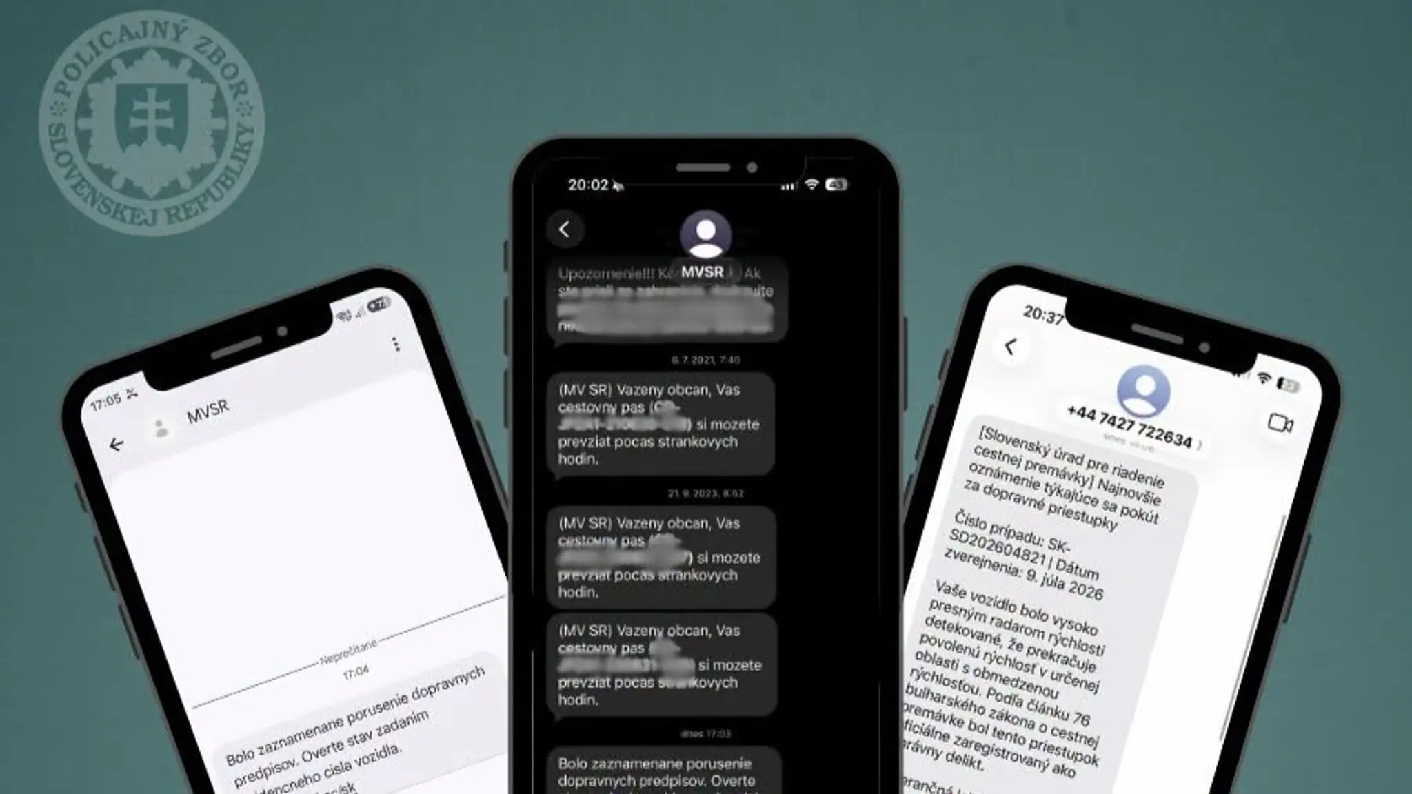 Podvodné SMS