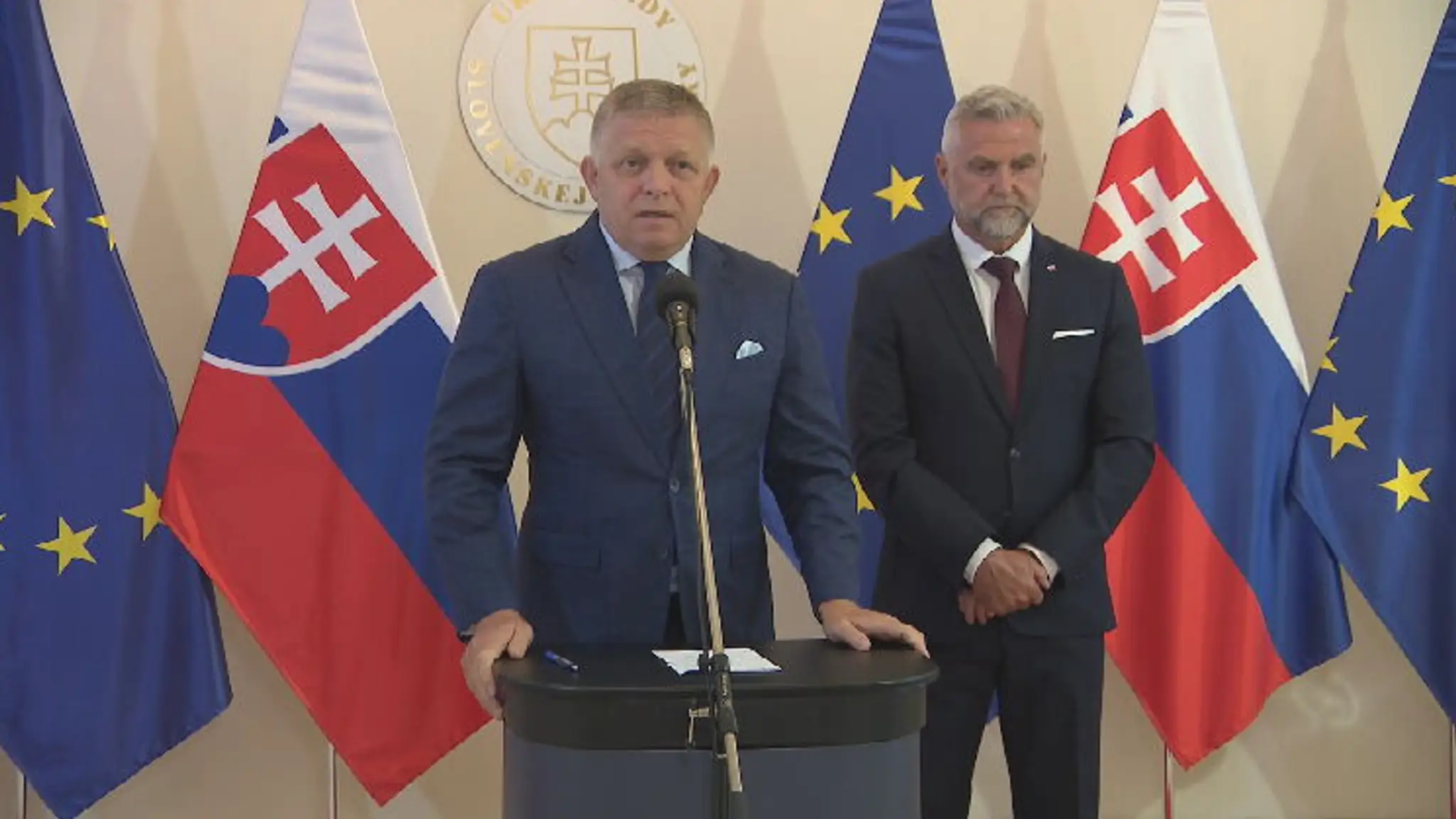 Na snímke premiér Robert Fico.