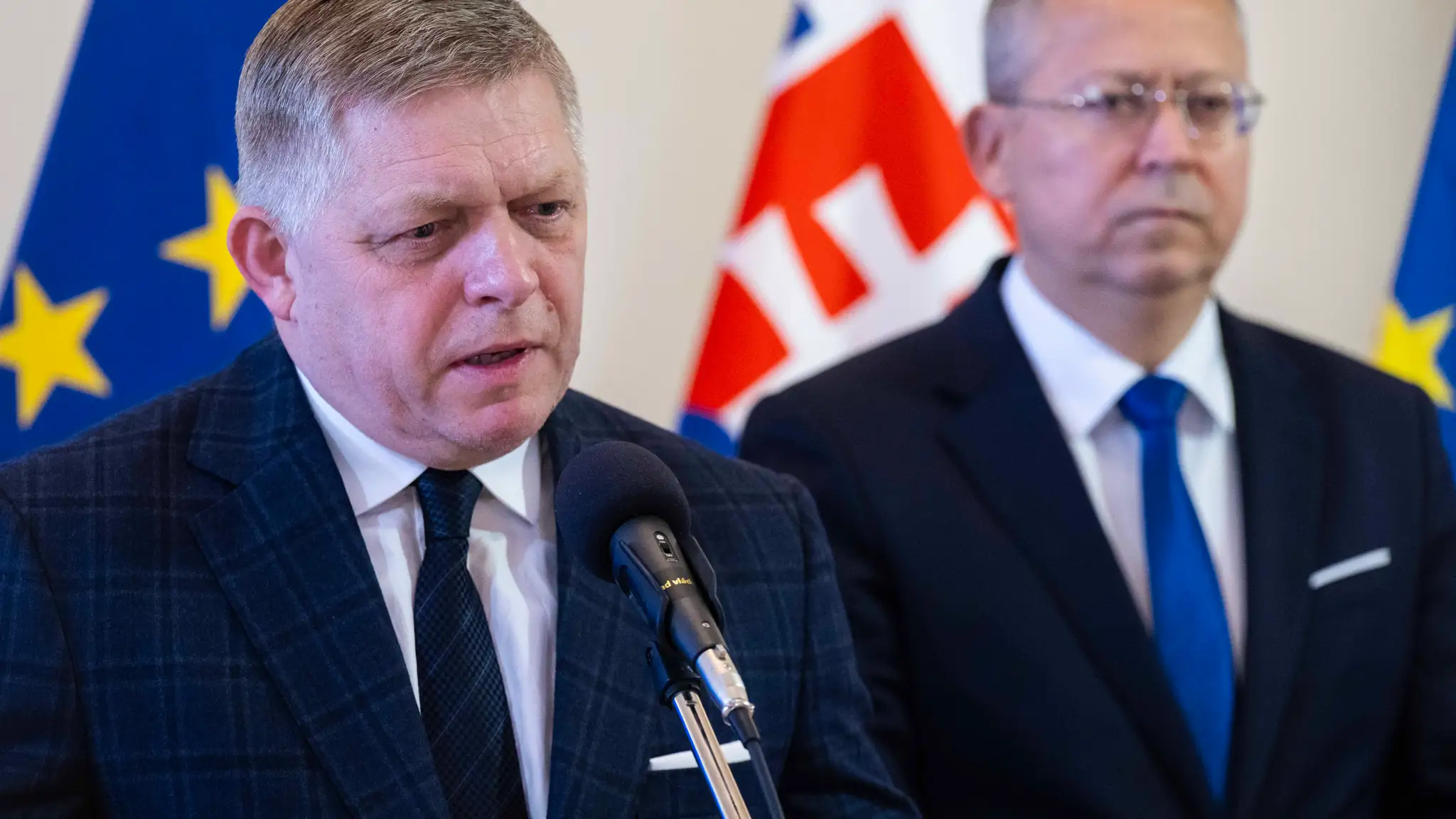Robert Fico a Ladislav Kamenický 