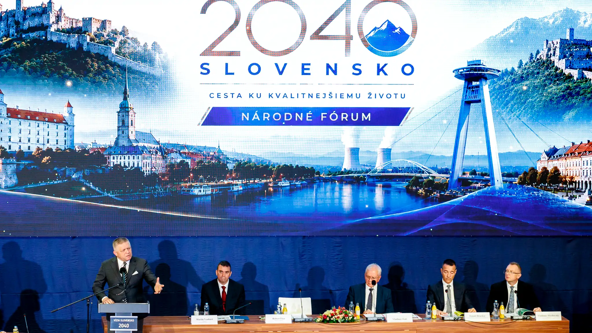 Prezentácia dokumentu Vízia Slovensko 2040 – Cesta ku kvalitnejšiemu životu.