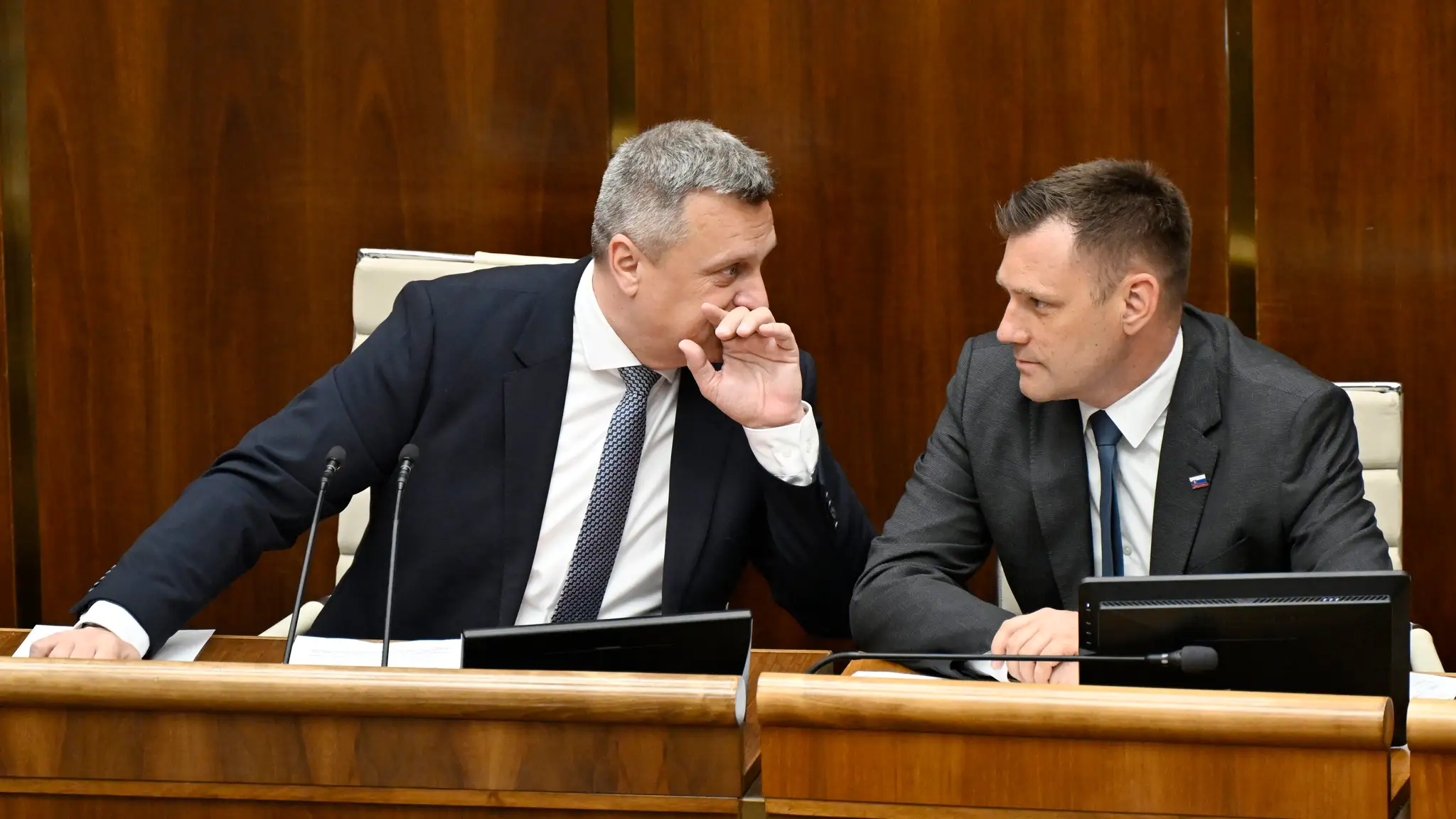 Andrej Danko a Tomáš Taraba 