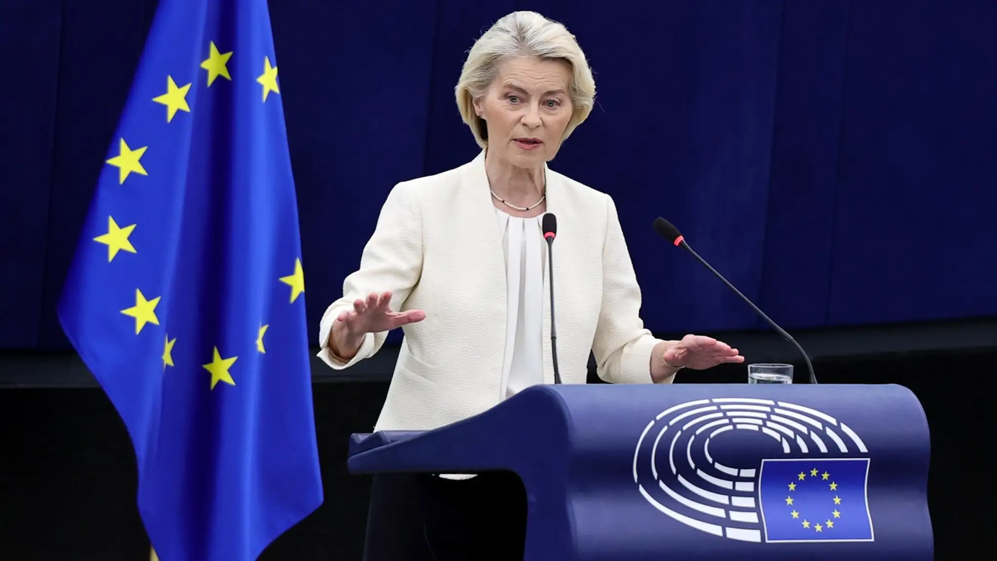 Predsedníčka Európskej komisie Ursula von der Leyenová.