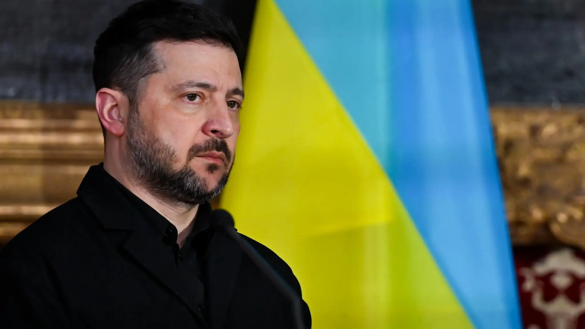 Ukrajinský prezident Volodymyr Zelenskyj.