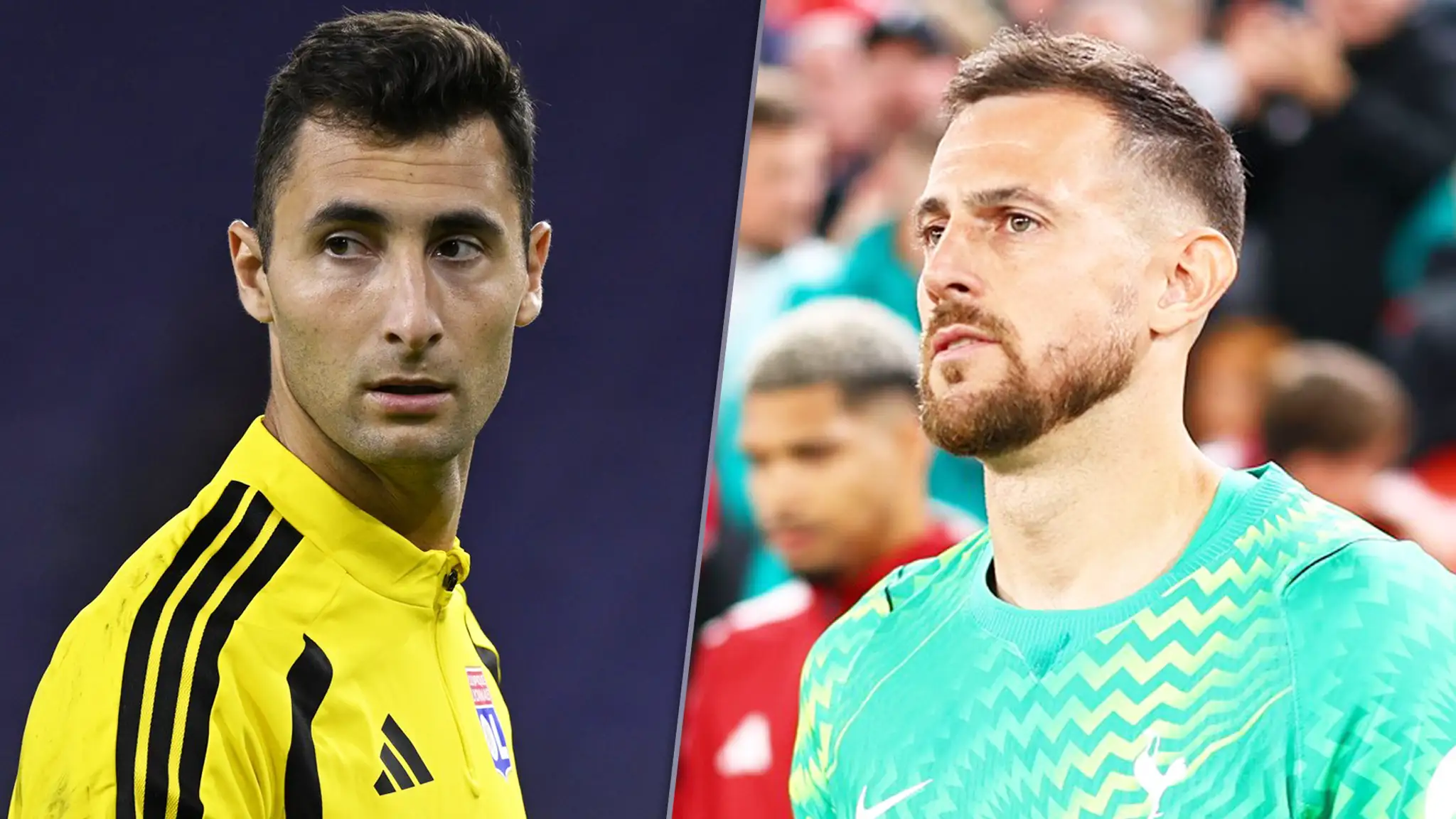 Slovenskí brankári Dominik Greif a Martin Dúbravka.