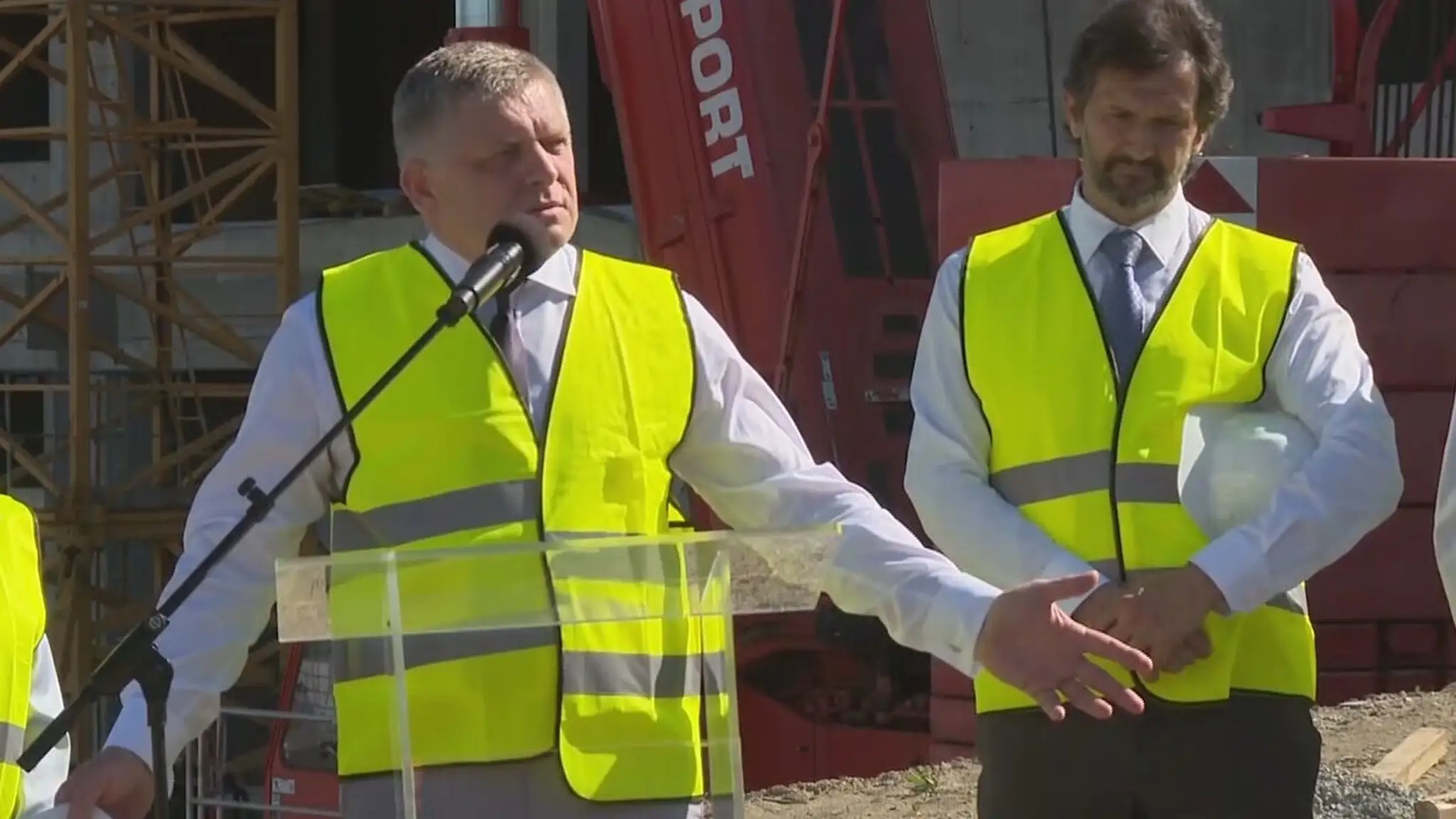 Robert Fico na stavbe novej prešovskej nemocnice