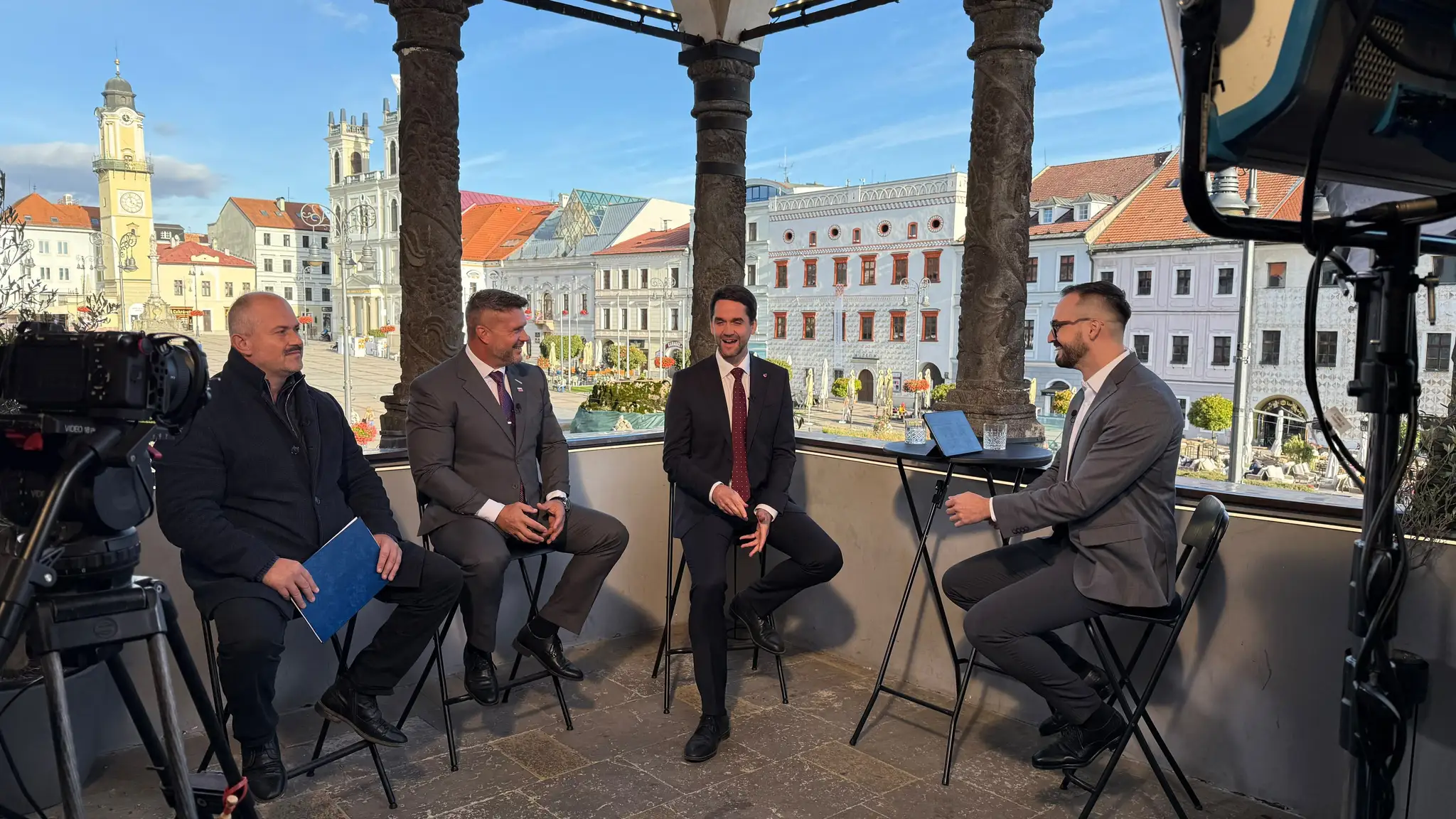 V predvolebnej diskusii sa stretli Ondrej Lunter, Marián Kotleba a Miroslav Suja.