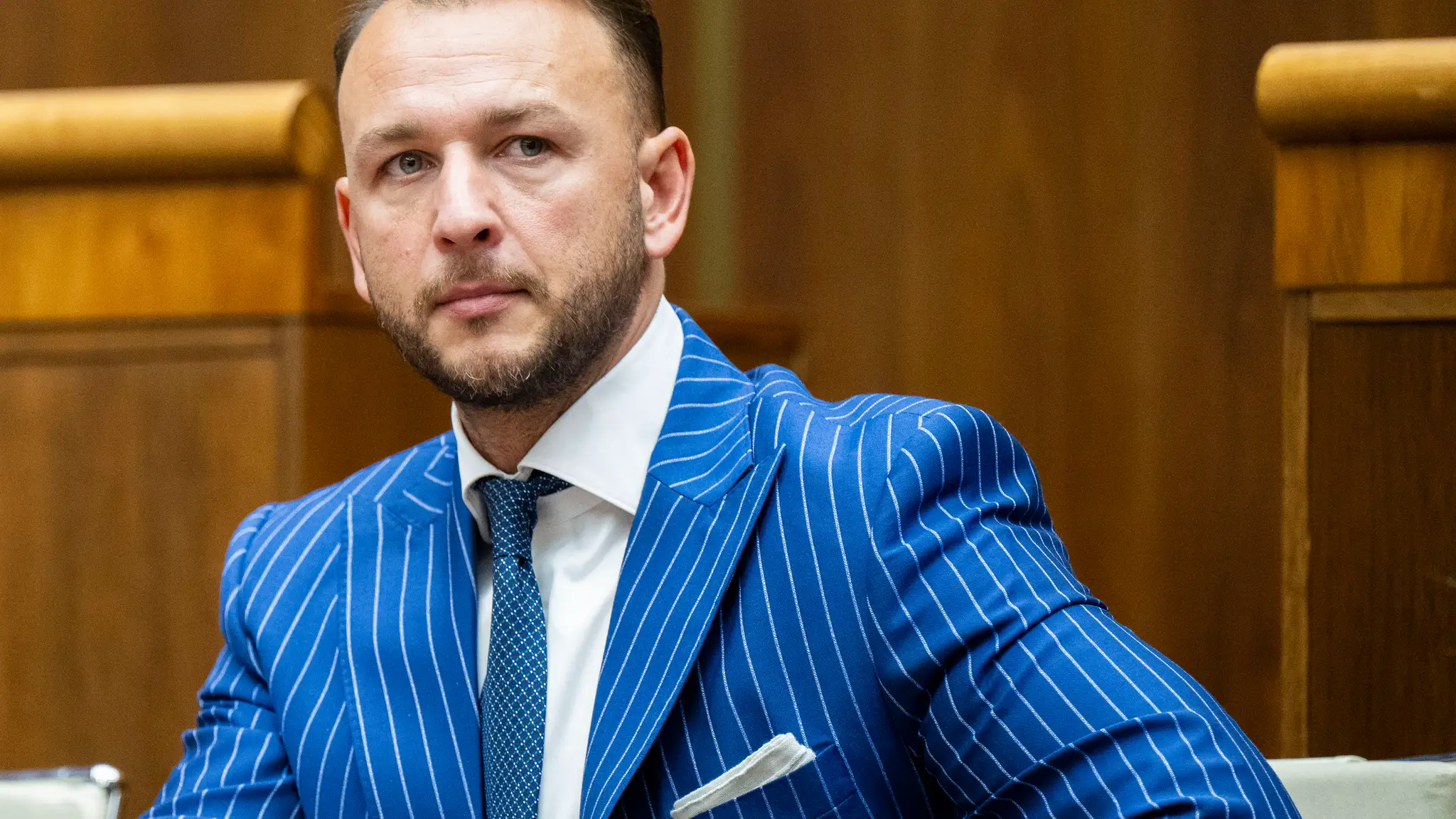 Predseda Hlasu Matúš Šutaj Eštok