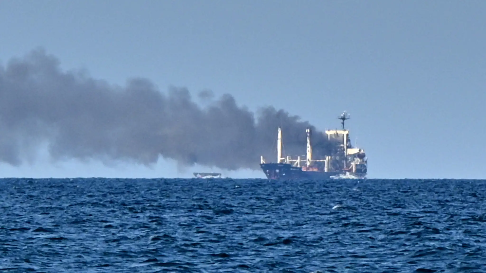 Turecká loď Golden Leo, ktorú zasiahli ruské rakety